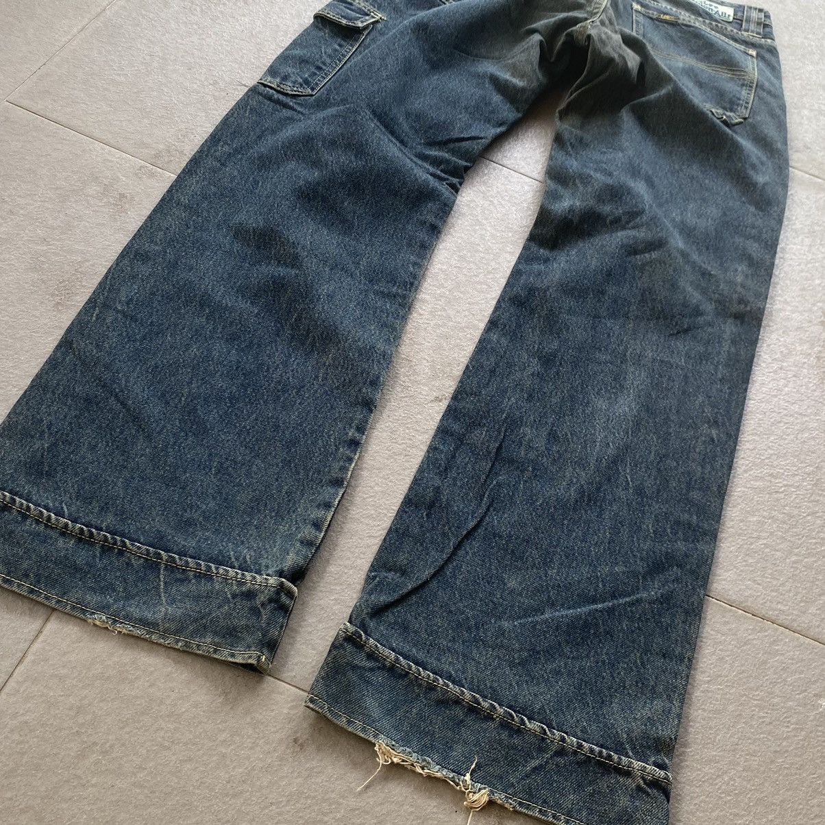 Lee Lee Cargo denim union all Size US 33 - 15 Thumbnail