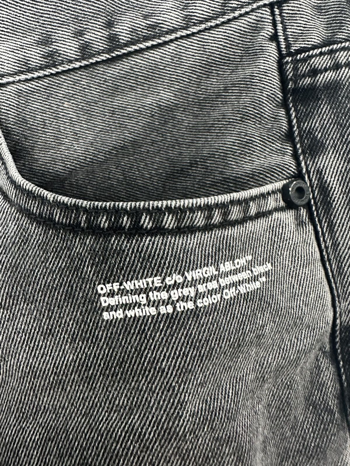 Off-White OFF WHITE DENIM JEANS Size US 29 - 15 Thumbnail