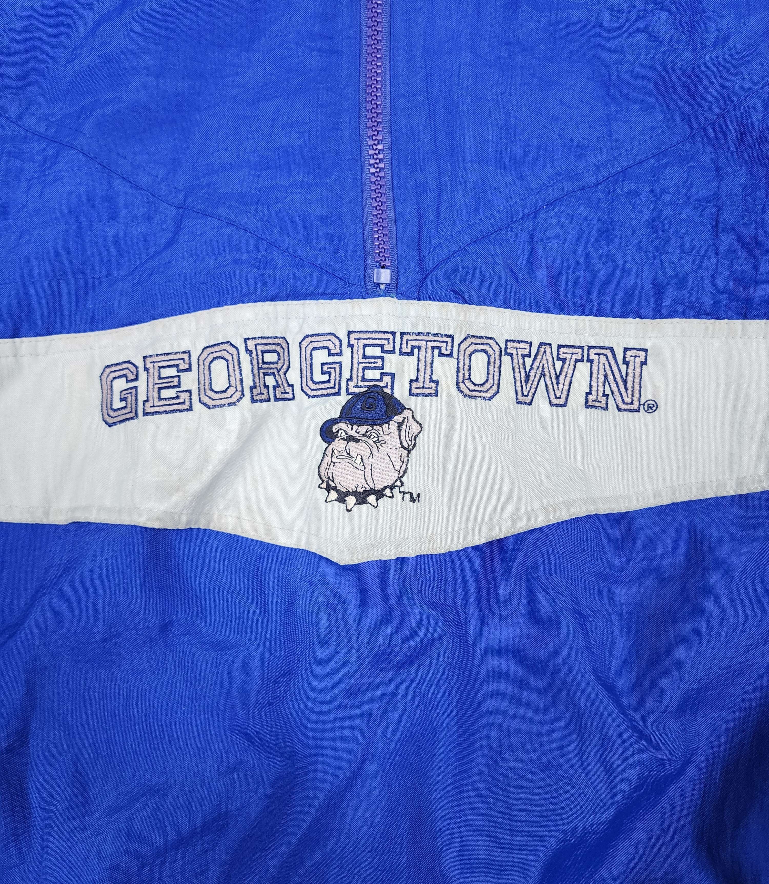Vintage Vintage Georgetown Hoyas basketball Taz windbreaker jacket Size US XL / EU 56 / 4 - 4 Thumbnail