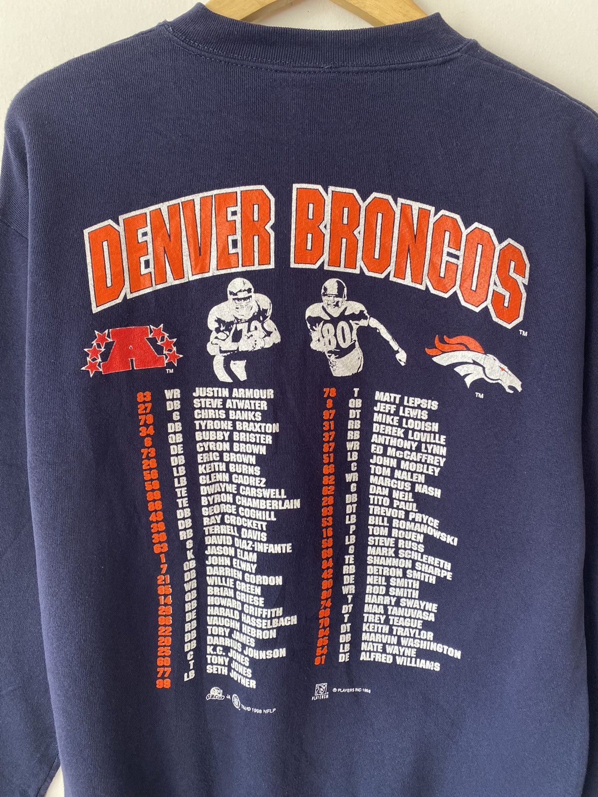 NFL × Vintage Denver Go Broncos Super Bowl 1998 Squad Size US M / EU 48-50 / 2 - 7 Thumbnail
