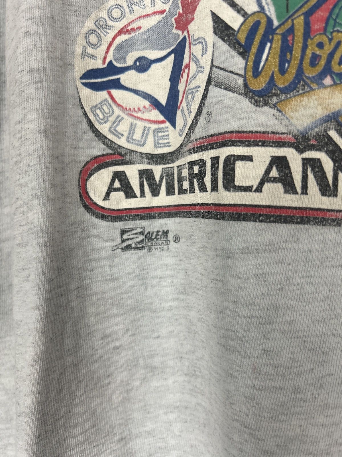 MLB × Vintage Vintage 1992 World Series Blue Jays vs Braves MLB Tee Size US L / EU 52-54 / 3 - 4 Thumbnail