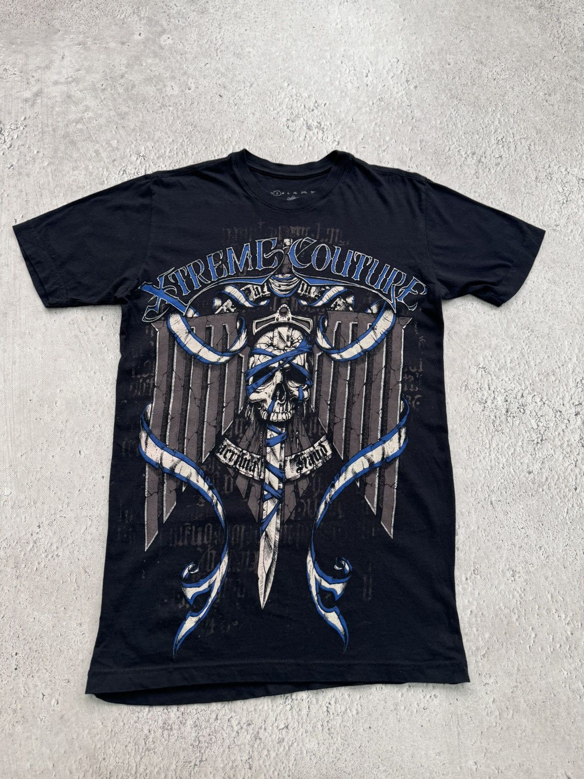 Affliction × Vintage Vintage Y2K Affliction Extreme Couture AOP T-Shirt - Large Size US S / EU 44-46 / 1 - 1 Thumbnail