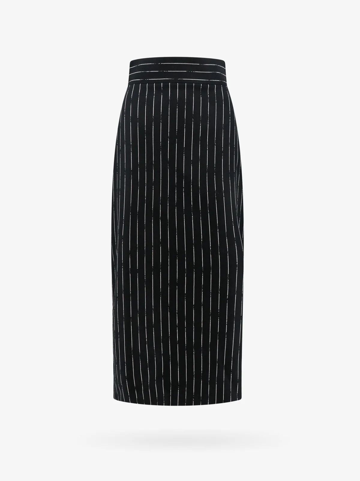 Alexander McQueen o1y0325 Maxi Skirt in Black Size 28" / US 6 / IT 42 - 1 Thumbnail