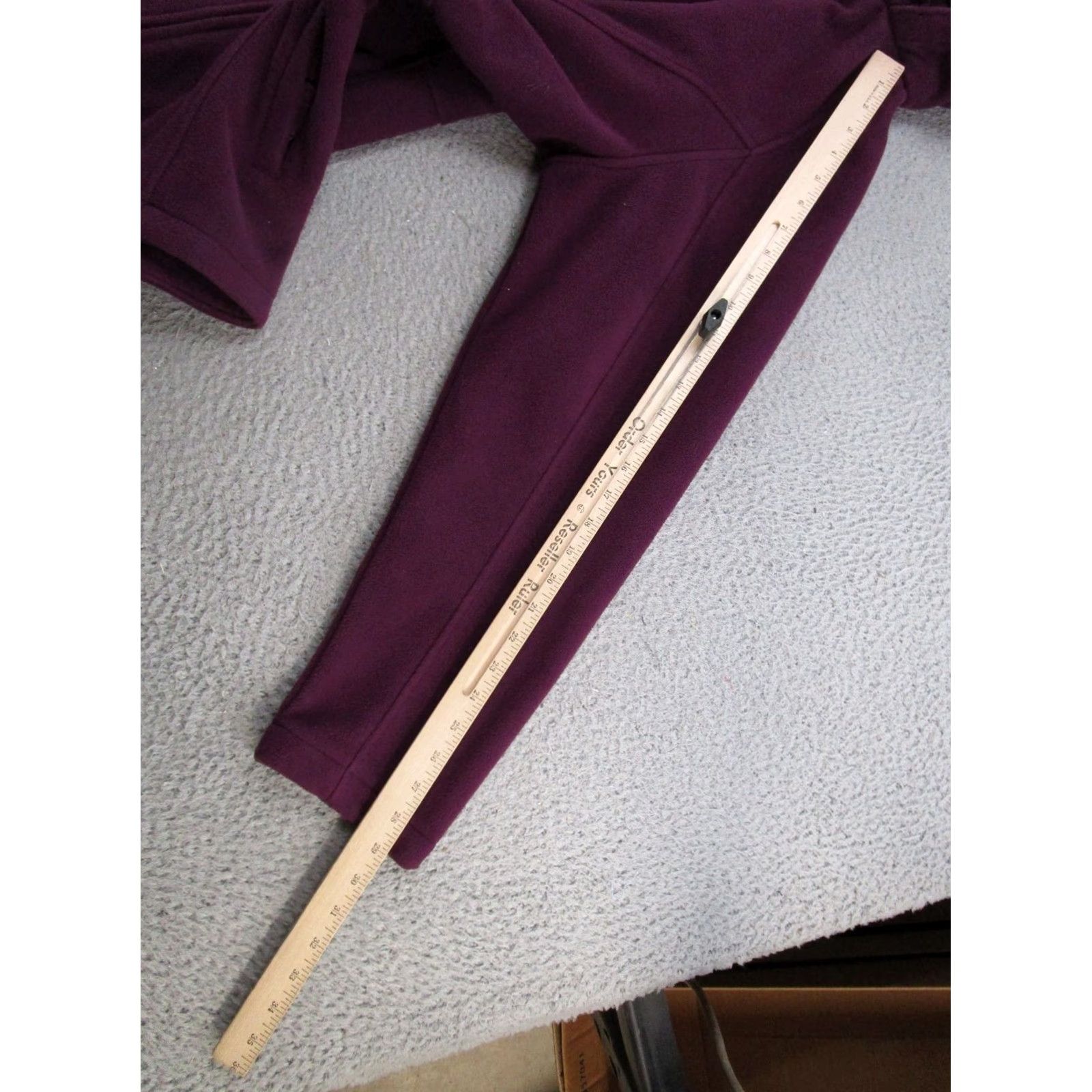 Duluth Trading Company Duluth Fleece Zip Up Hooded Jacket Womens XL Heavy Plum Purple Full Zip Size XL / US 12-14 / IT 48-50 - 7 Thumbnail