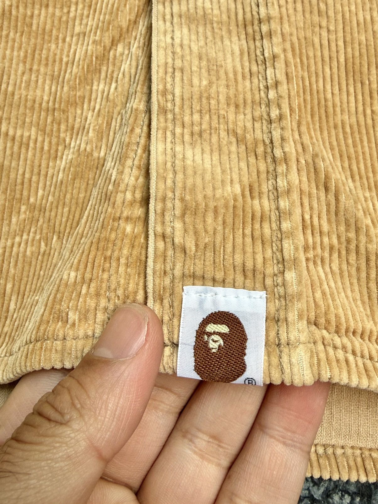 Bape RARE BAPE CORDUROY MILITARY SHACKET Size US M / EU 48-50 / 2 - 12 Thumbnail