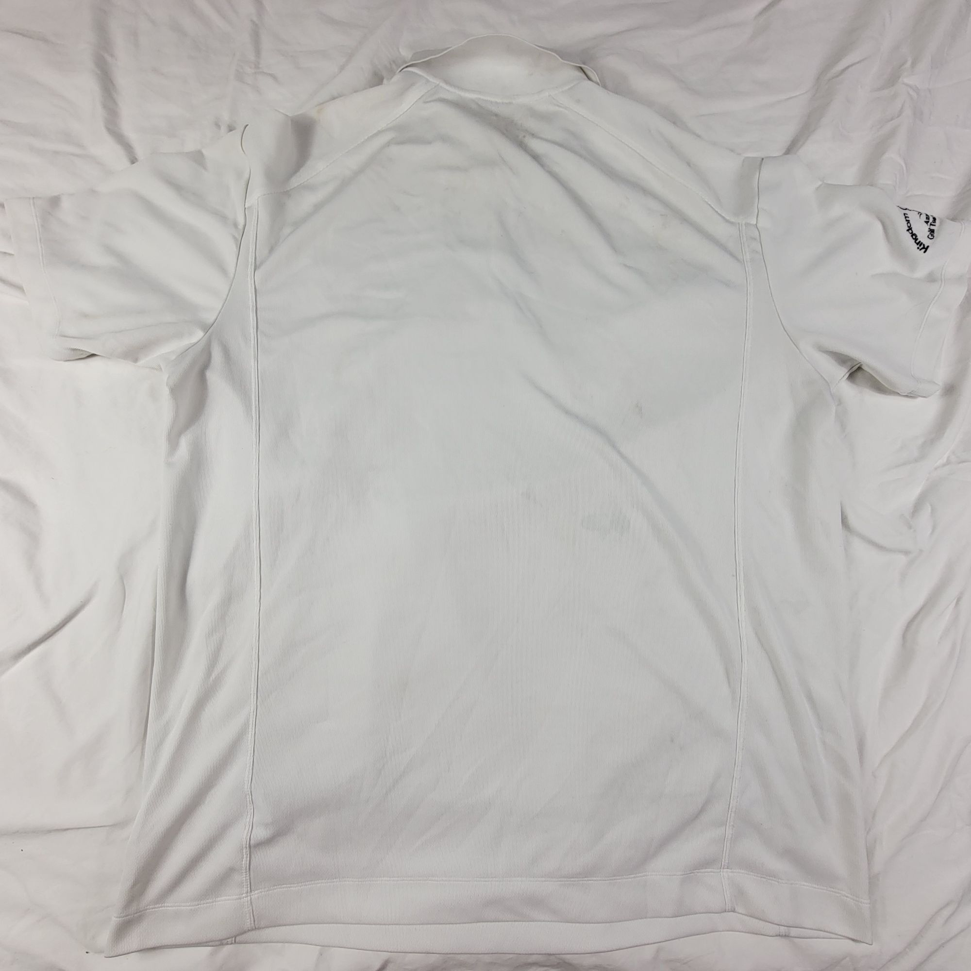 Nike Nike Golf Mens 2XL White Dri-Fit Polo Shirt Polyester Sports Size US XXL / EU 58 / 5 - 2 Thumbnail