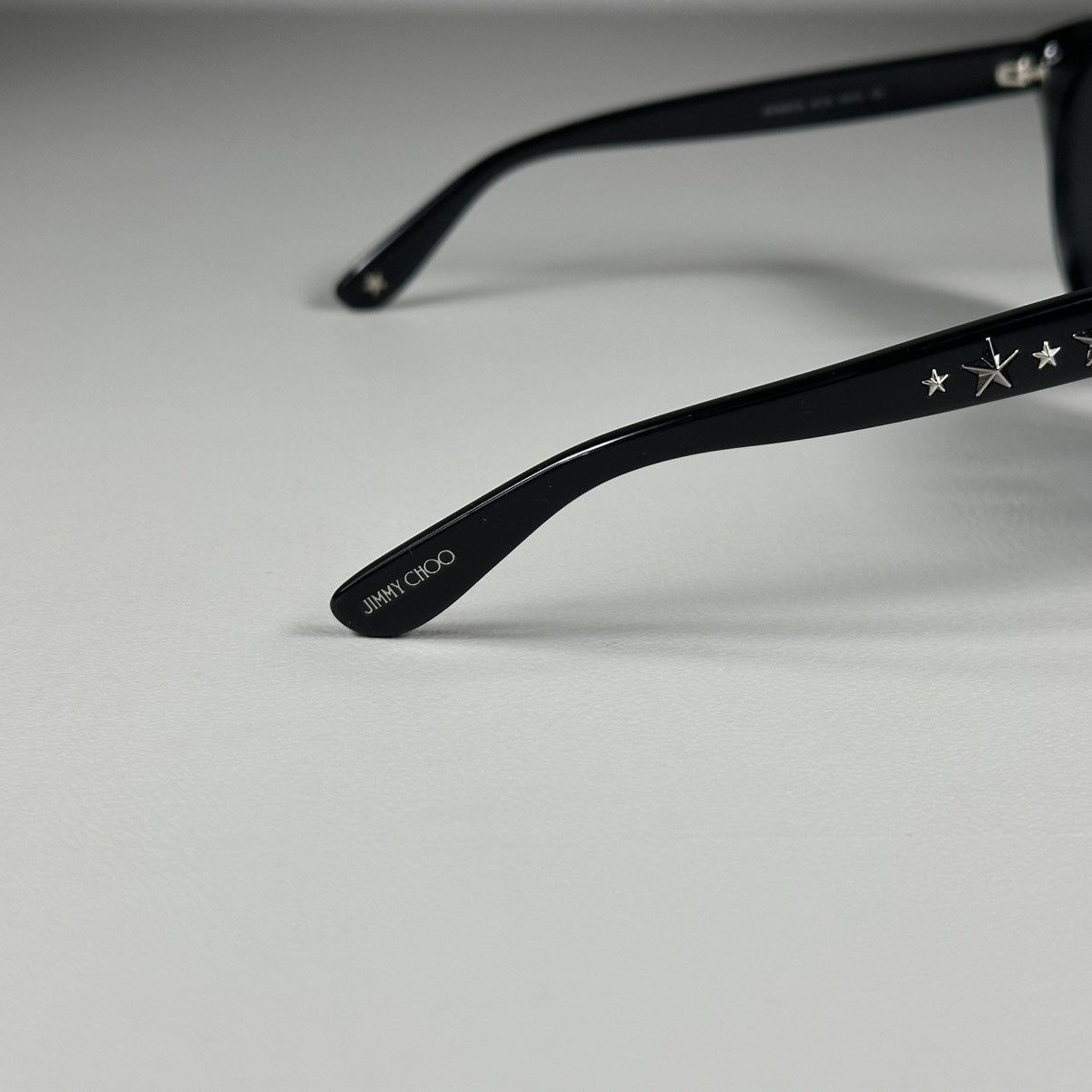 Jimmy Choo Jimmy Choo ASTAR/F/S 54_19_135 Cat Eye Black Sunglasses Size ONE SIZE - 3 Thumbnail