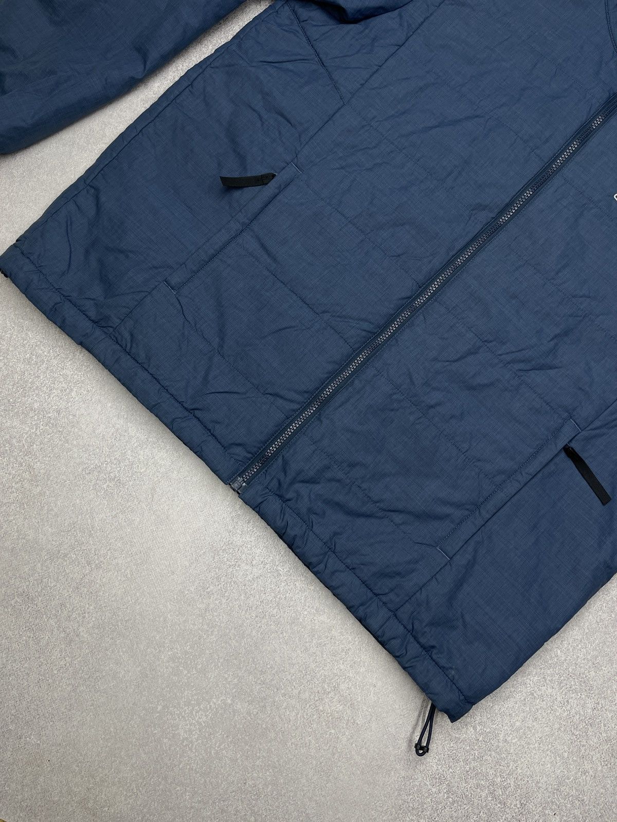 Mens Berghaus Nylon Puffer Jacket Blue Outdoor Gorpcore