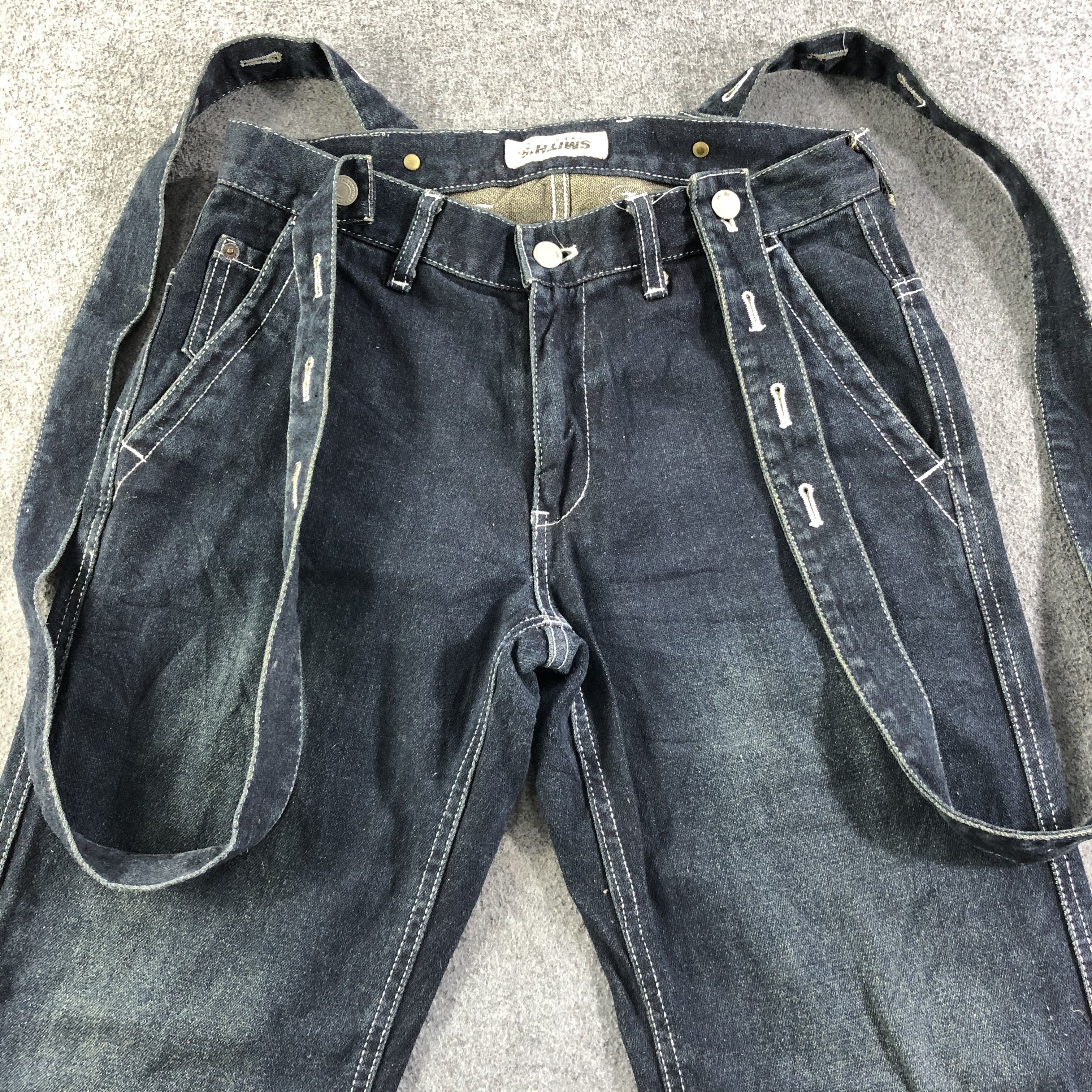Japanese Brand Smith's Jeans Blue Bondage Denim -J2719 Size US 31 - 3 Thumbnail