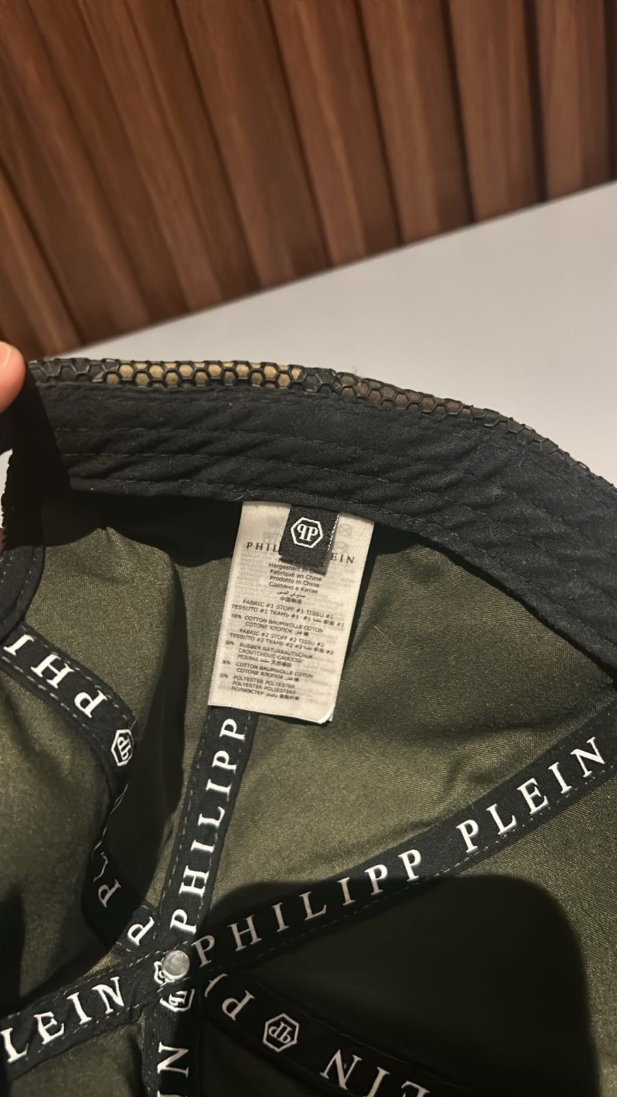 Philipp Plein Phillip Plein Green Military Cap Size ONE SIZE - 2 Thumbnail