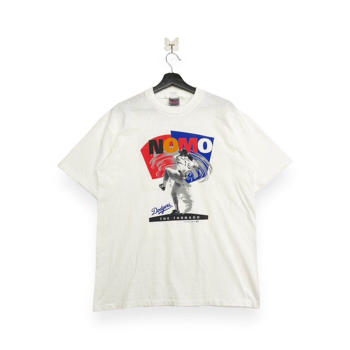 Vintage Nomo 16 The Tornado LA Dodgers T-shirt