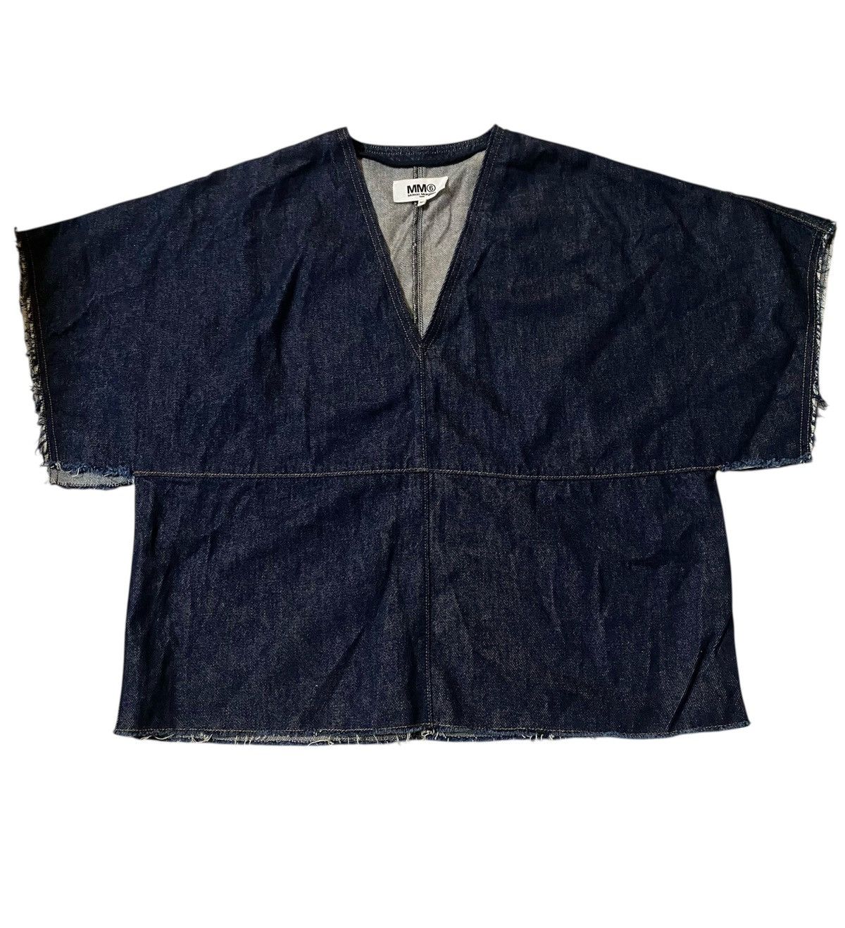 Maison Margiela Maison Margiela MM6 Oversized Unisex Denim Kimono Style Size M / US 6-8 / IT 42-44 - 1 Thumbnail