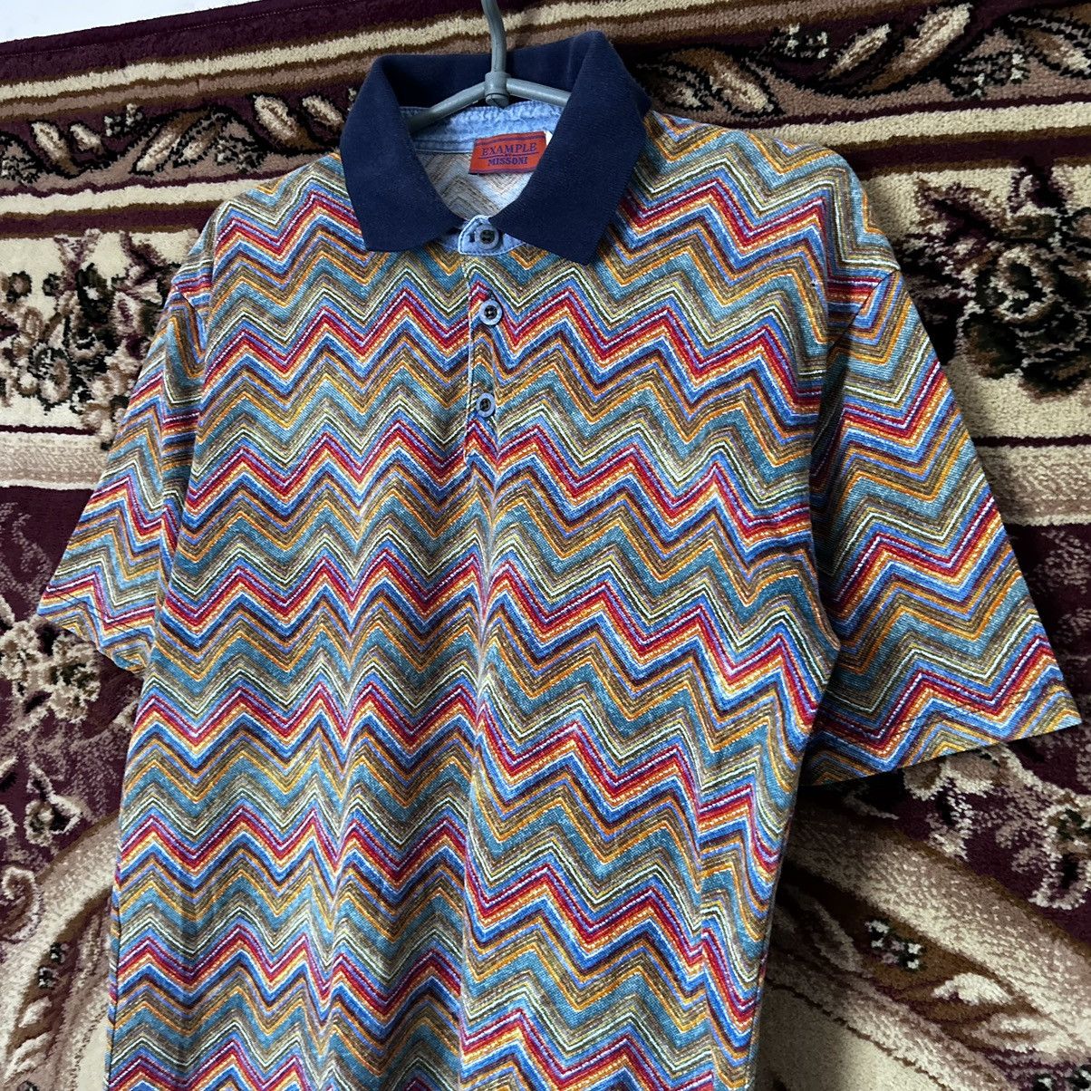 Missoni × Vintage Missoni polo tee Size US M / EU 48-50 / 2 - 2 Thumbnail