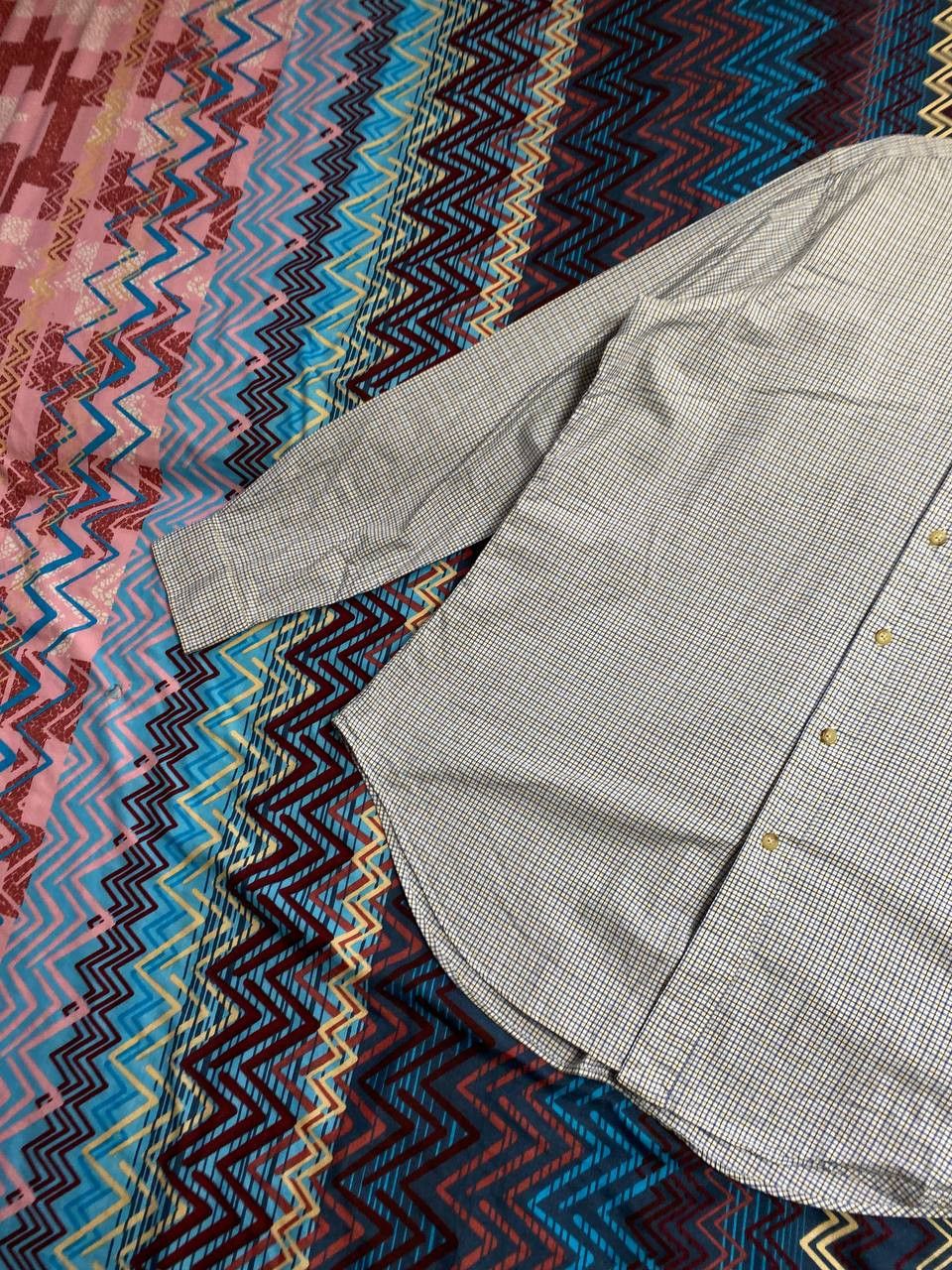 Polo Ralph Lauren × Ralph Lauren Vintage Ralph Lauren Checked Button Up Ls Shirt Size US L / EU 52-54 / 3 - 8 Thumbnail