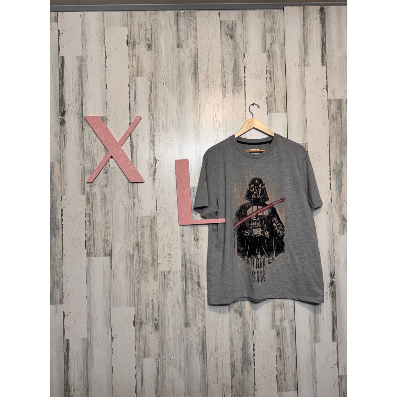Star Wars Star Wars Darth Vader Graphic T-Shirt Gray Men’s XL – Primark – Movie Tee Size US XL / EU 56 / 4 - 1 Thumbnail