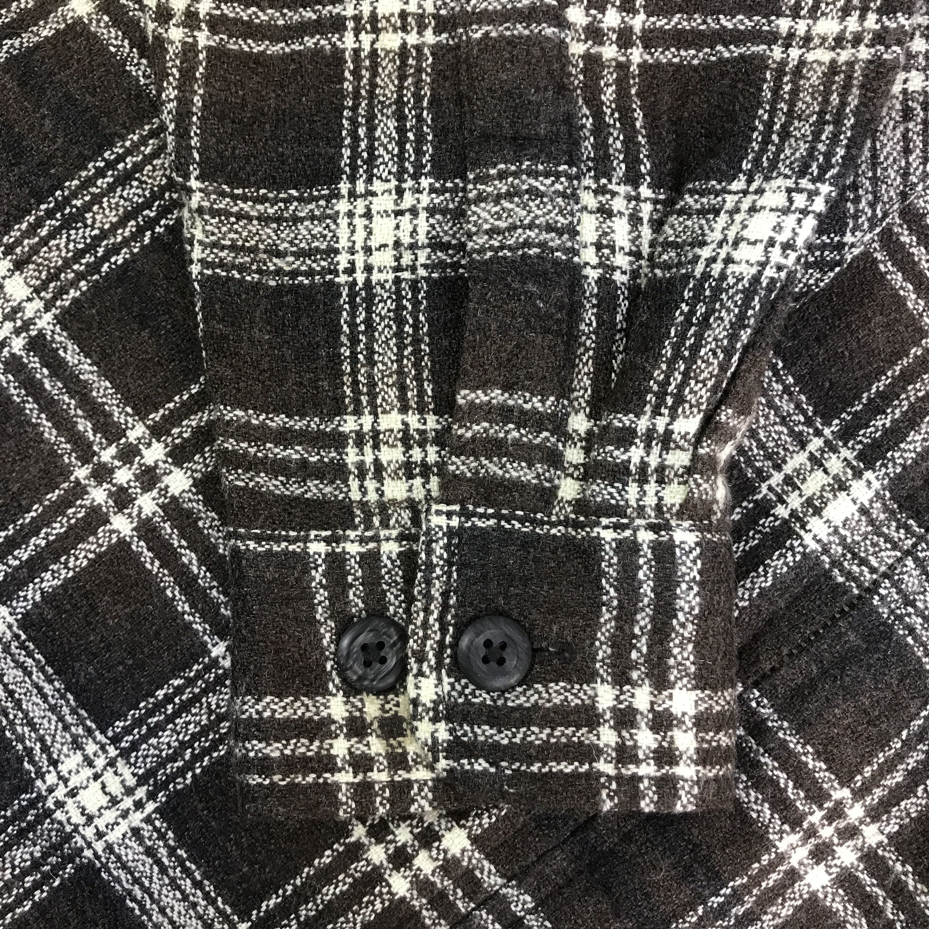 Uniqlo Vintage uniqlo Tartan Zipper jacket K116B3 Size US L / EU 52-54 / 3 - 7 Thumbnail