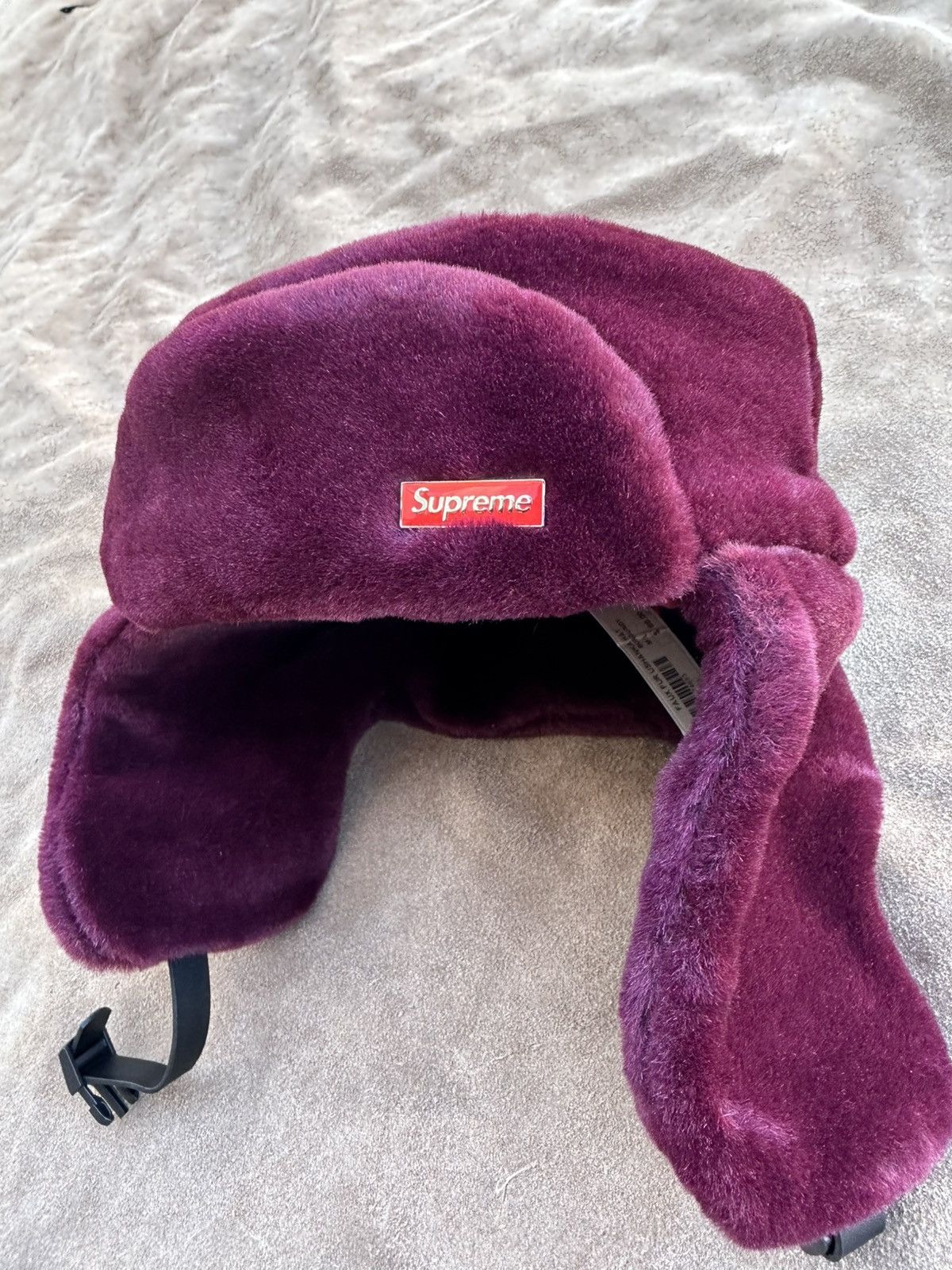 Supreme Ushanka Hat Supreme 'Faux Fur Ushanka Hat' Burgundy