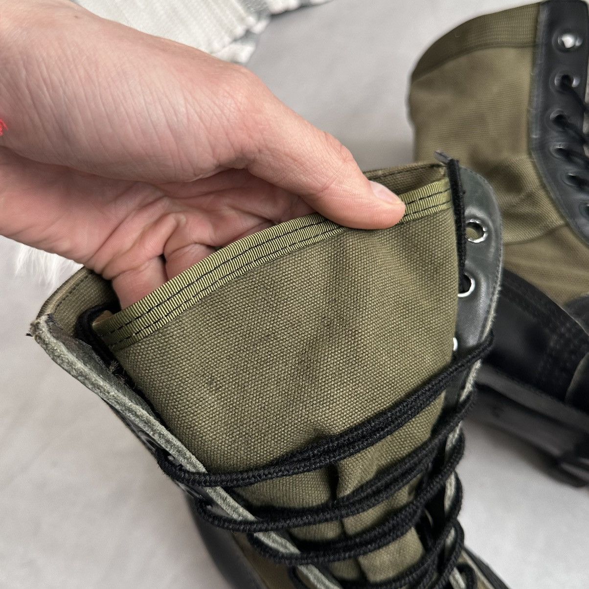 Dirk Bikkembergs Vintage Ro Search Combat Military Jungle Boots Vietnam War Size US 8.5 / EU 41-42 - 16 Thumbnail