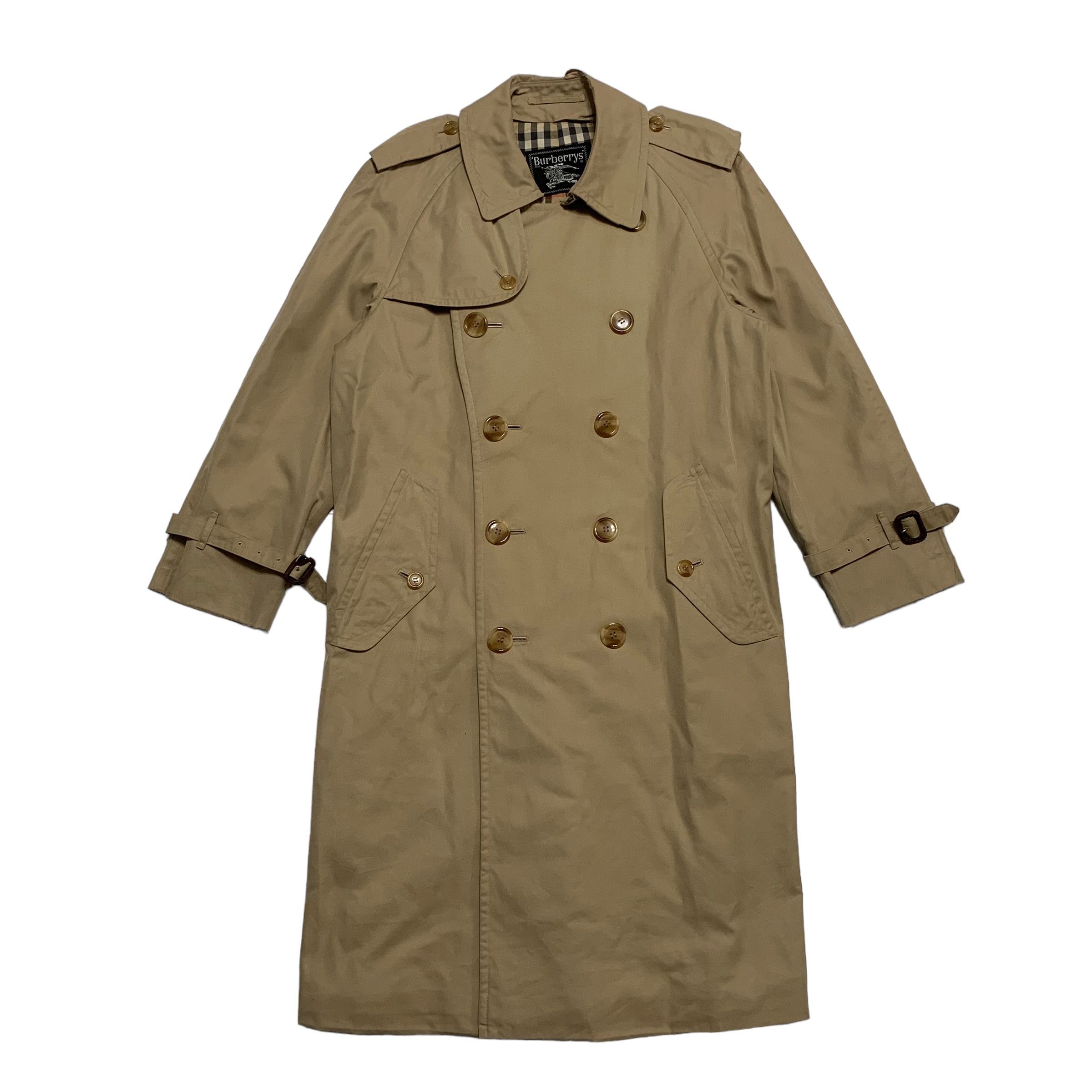 Burberry Vintage Burberrys Double Breast Trench Coat Size US M / EU 48-50 / 2 - 1 Thumbnail