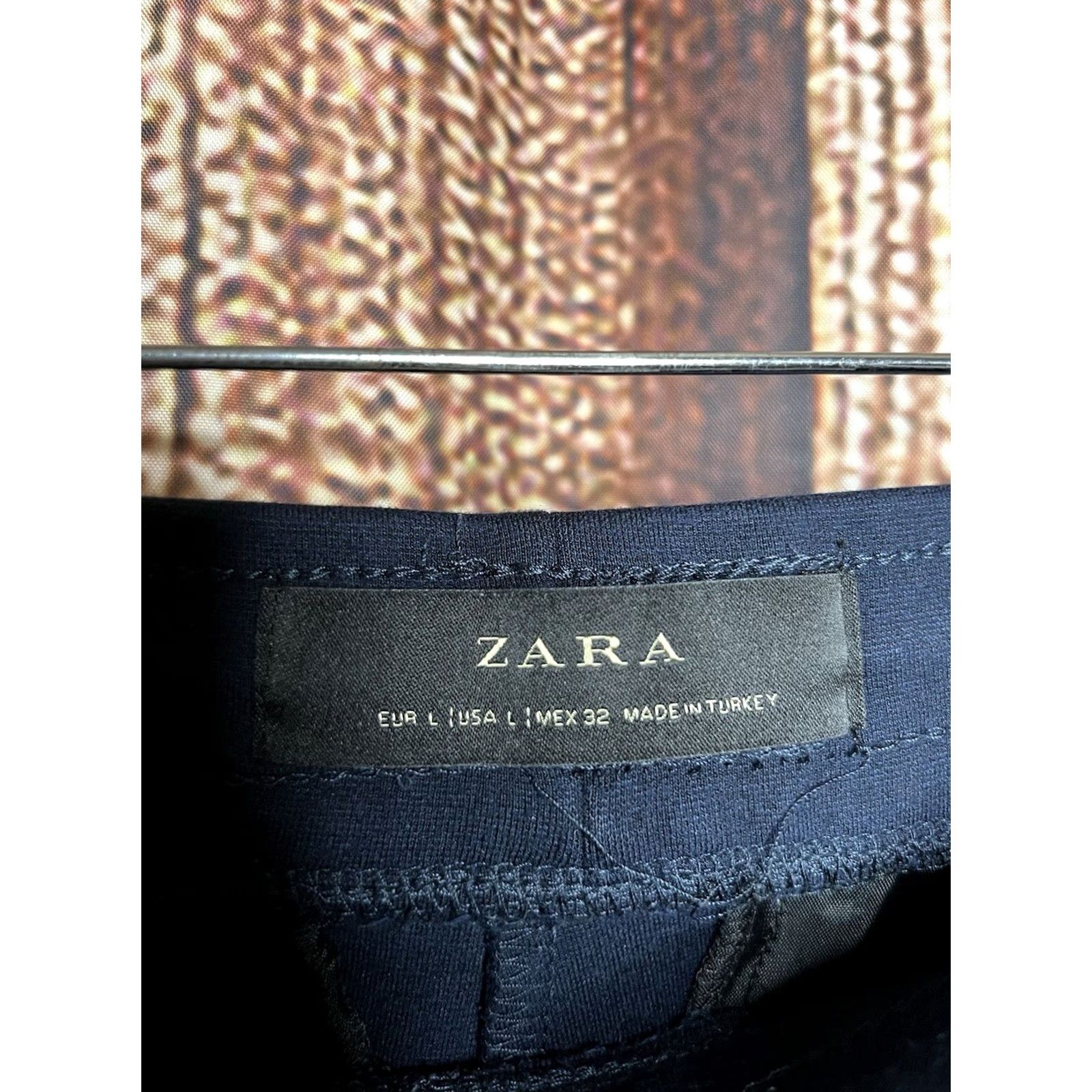 Zara Zara Womens Blue Jogger Sweatpants L Drawstring Activewear Pants Regular Size Blue Jogger Womens Mens Girls Size 36" / US 14 / IT 50 - 3 Thumbnail