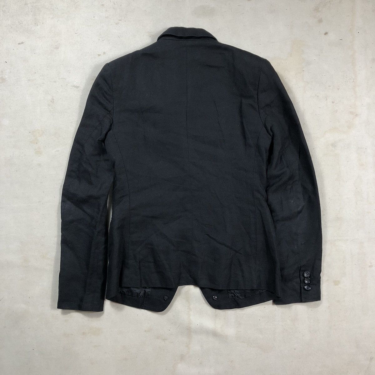 Japanese Brand × Nude: Masahiko Maruyama Nude By Masahiko Maruyama One Button Blazer Size S / US 4 / IT 40 - 3 Thumbnail