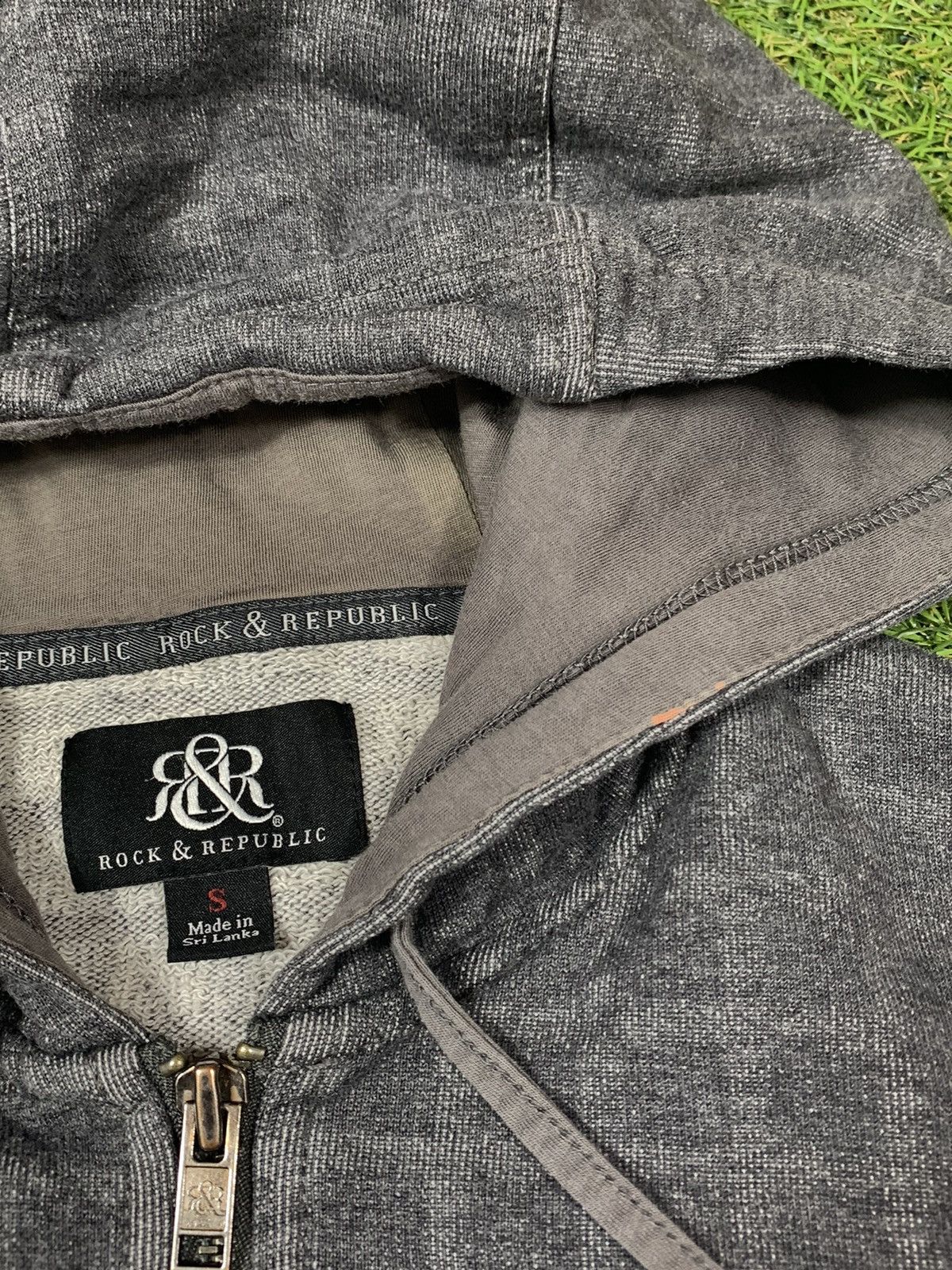 Rock & Republic Vintage Rock Republic zip up hoodie streetwear size S Size US S / EU 44-46 / 1 - 4 Thumbnail