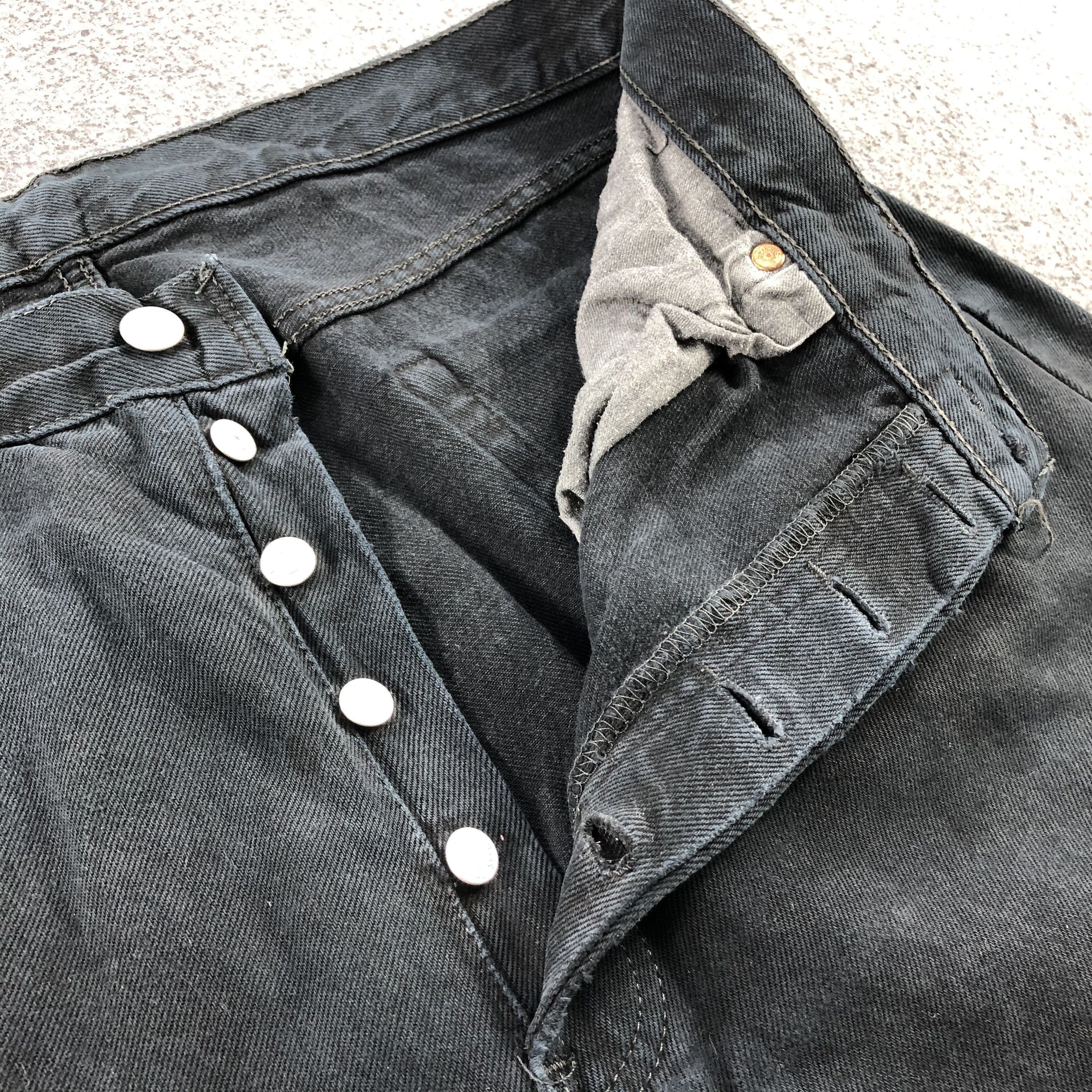 Levi's Vintage Ripped 90s Levis 501 Jeans-JM1600 Size US 34 / EU 50 - 9 Thumbnail