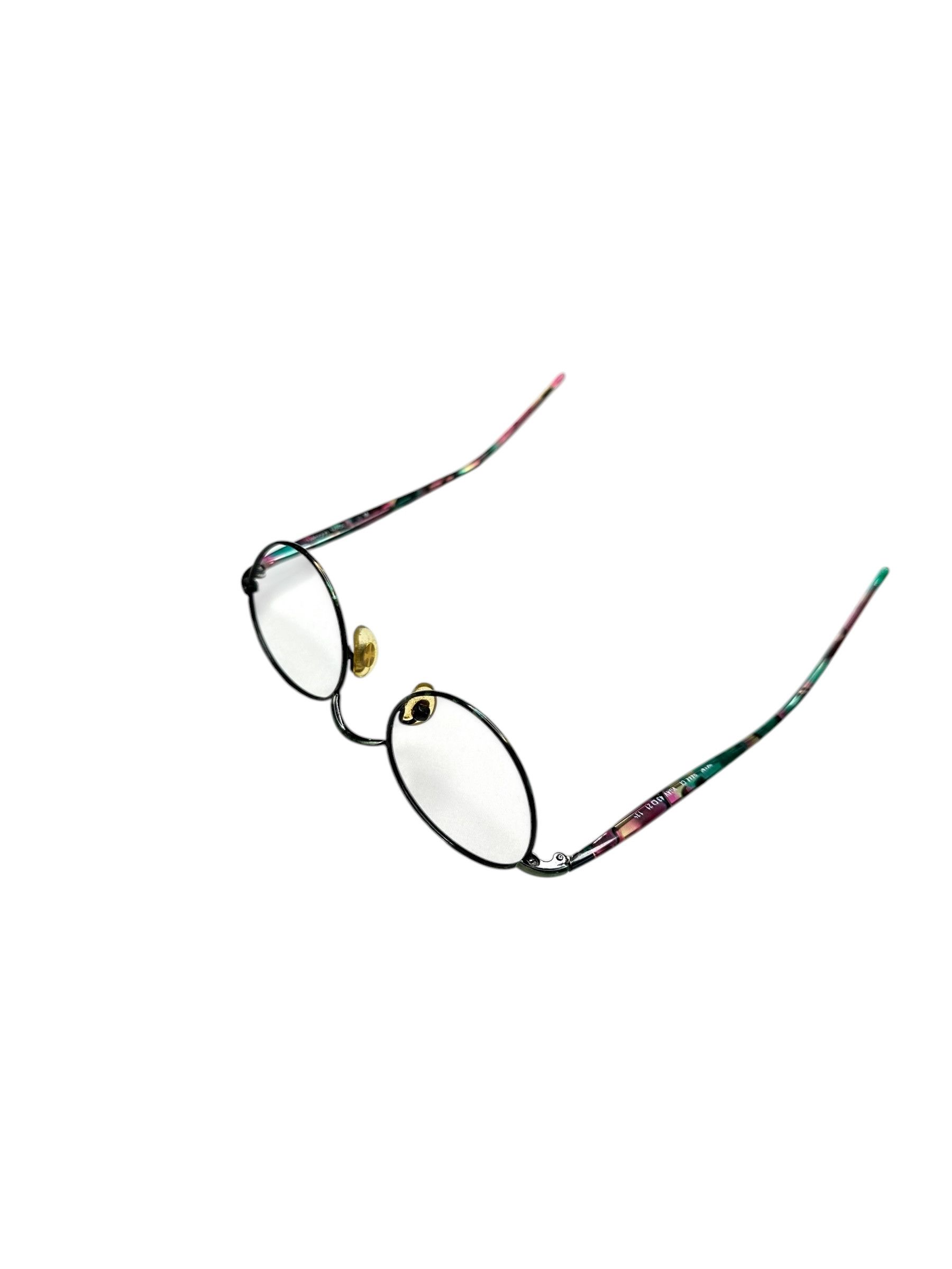 Vintage Fielmann Multicolour Round Vintage German Frame Glasses Size ONE SIZE - 4 Thumbnail