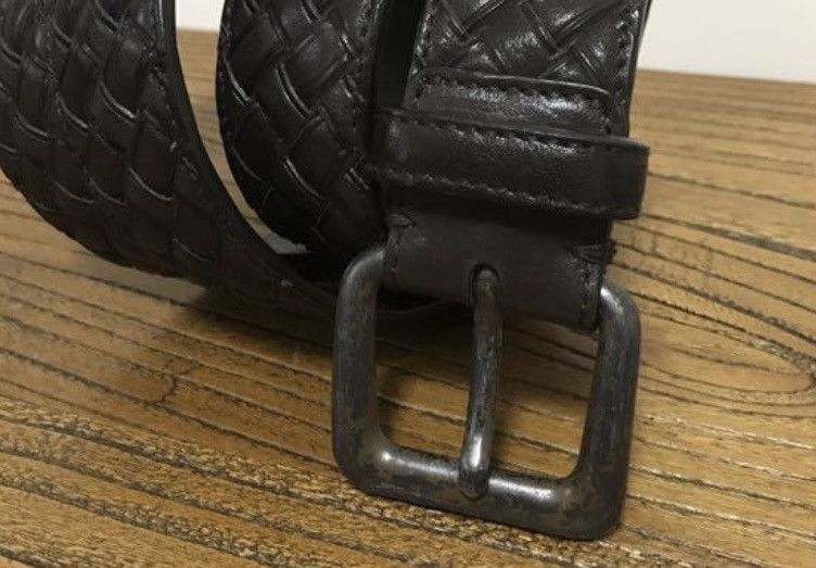 Bottega Veneta Bottega Veneta BV woven leather belt Size 95cm Size ONE SIZE - 2 Thumbnail