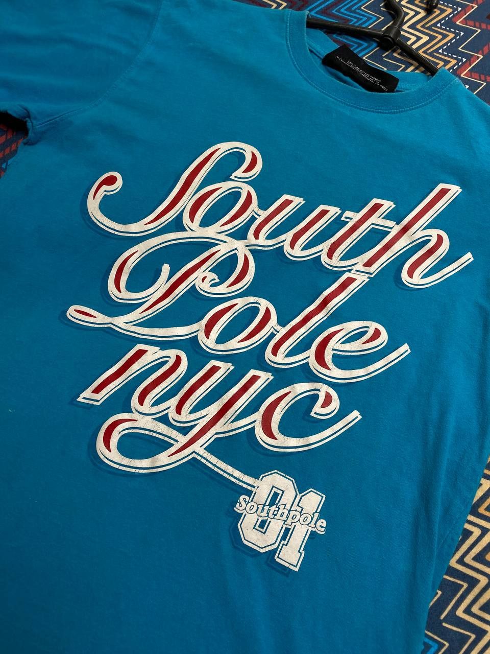 Southpole Streetwear T-Shirt Southpole big logo blue Y2K Vintage Size US S / EU 44-46 / 1 - 10 Thumbnail