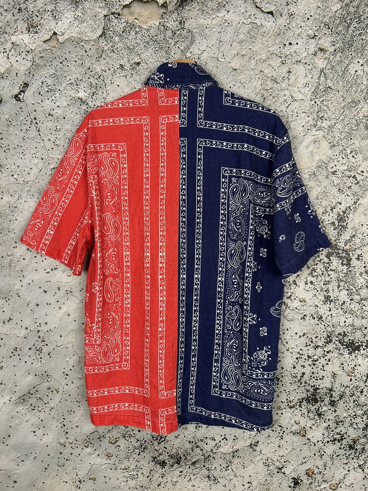 Zara Zara Bandana Summer Hawaiian Shirt Streetwear Skate Rap 2pac Size US S / EU 44-46 / 1 - 4 Thumbnail