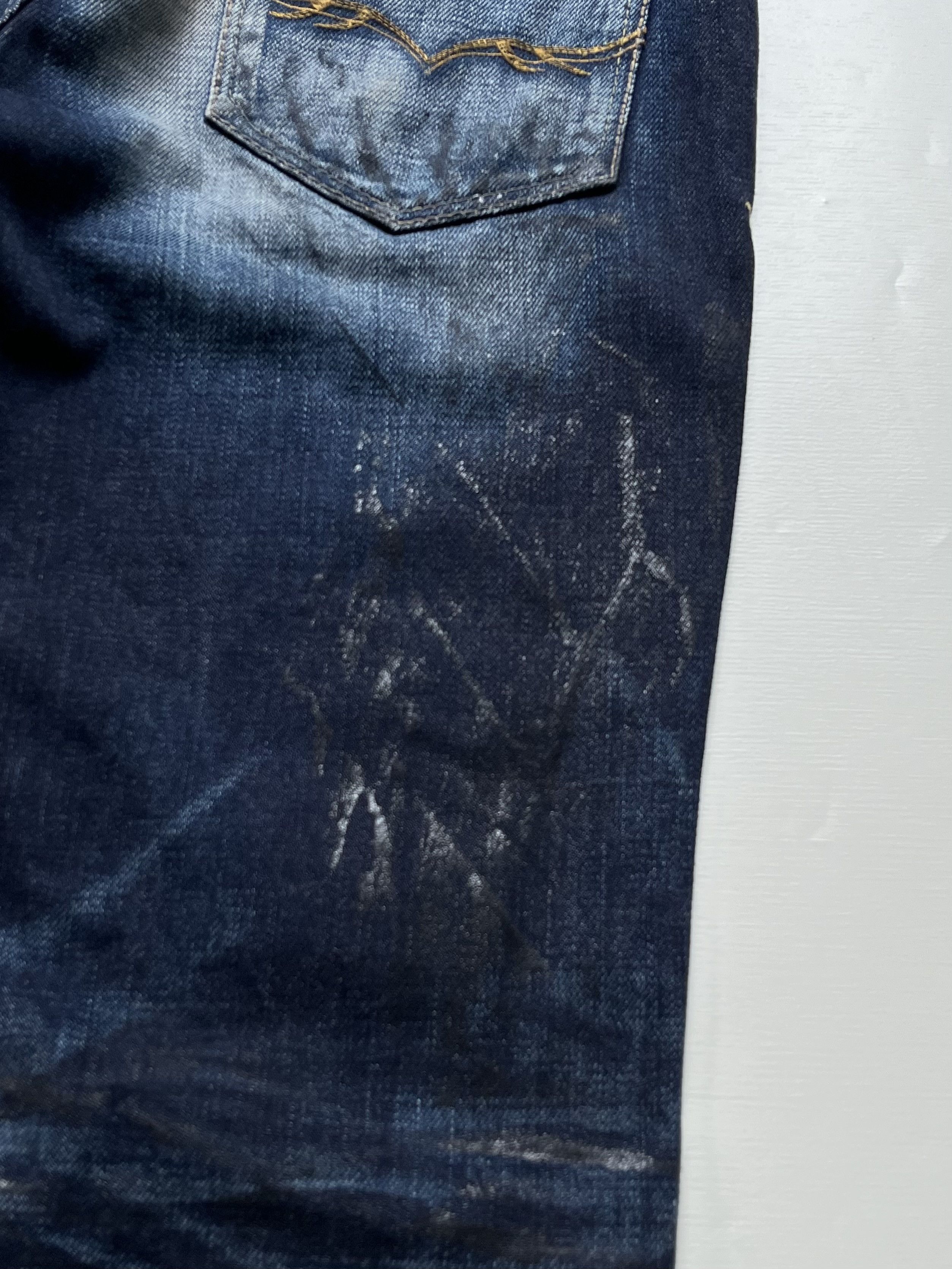 GOSTAR DE FUGA Rare Fuga Paint Splatter Flared Jeans Size US 30 / EU 46 - 9 Thumbnail