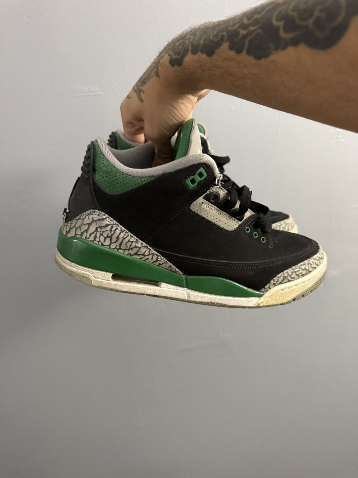 Jordan Brand Pine Green 3s Size US 9.5 / EU 42-43 - 3 Thumbnail