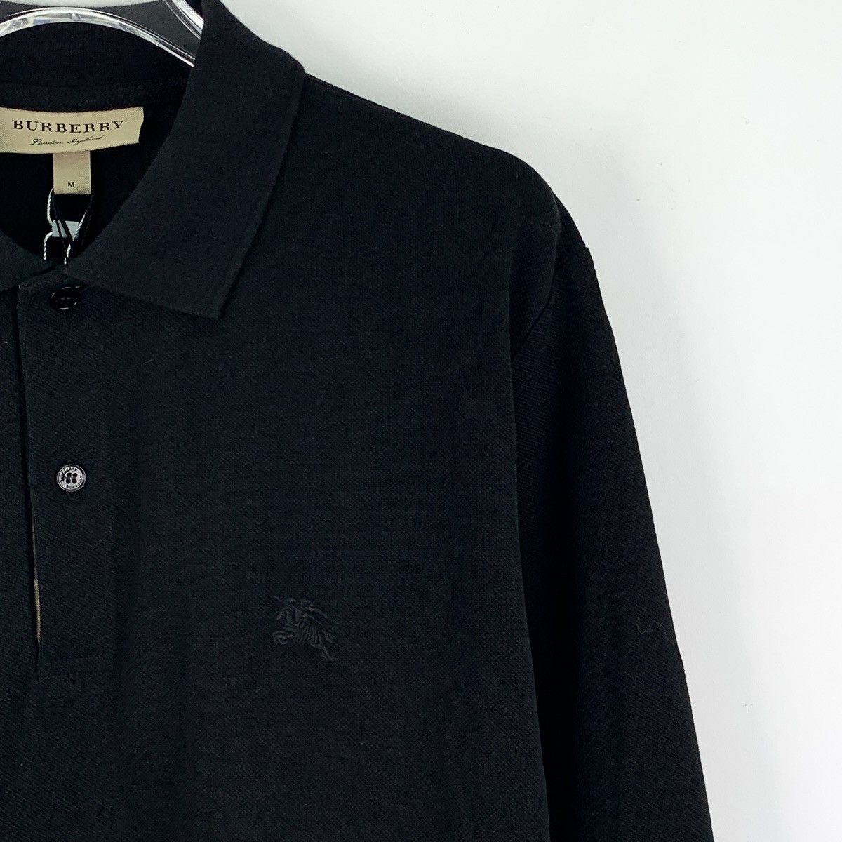 Burberry Burberry Horse Knight Collared Long Sleeve Polo Shirt K26WX Size US M / EU 48-50 / 2 - 3 Thumbnail