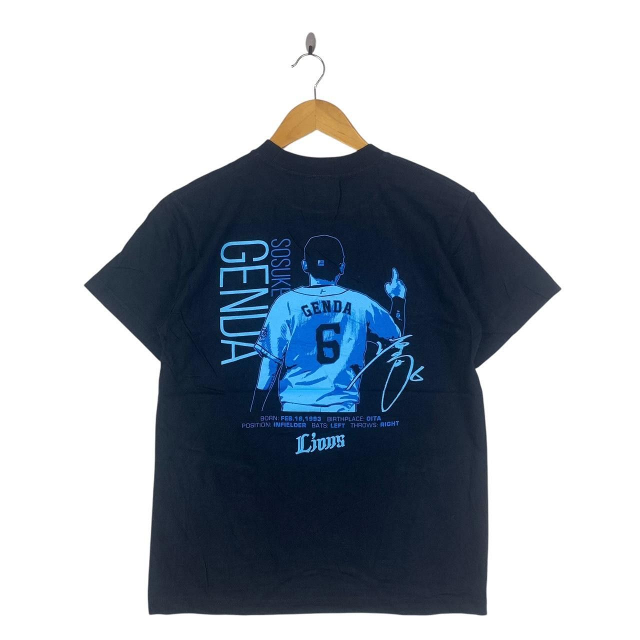 MLB MLB LIONS SOSUKE GENDA Saitama Seibu Baseball Tee Shirt Top Size US S / EU 44-46 / 1 - 4 Thumbnail