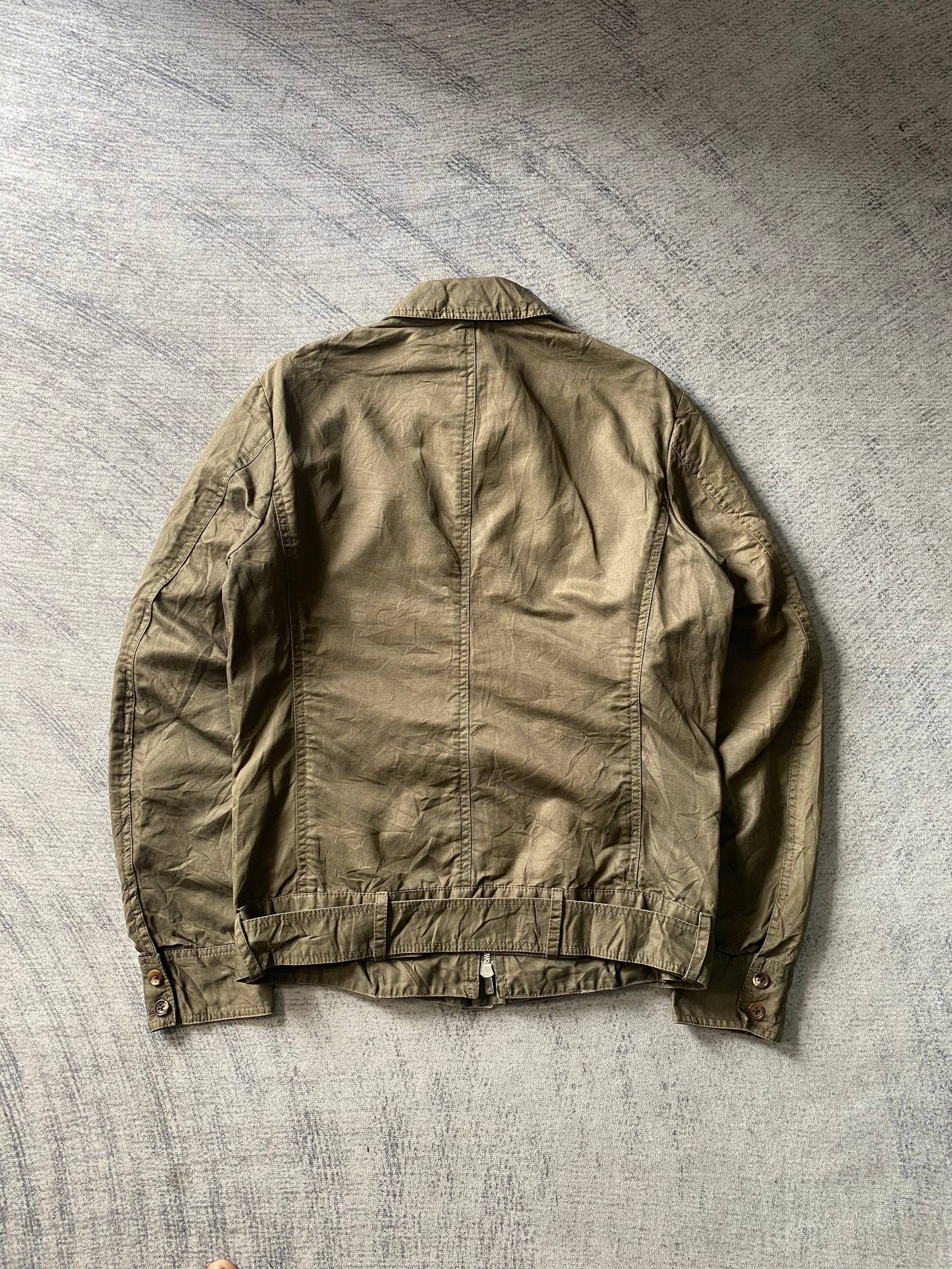 Ships Jet Blue Ships Jet Blue Utility Belted Field Jacket Army Style Size US M / EU 48-50 / 2 - 4 Thumbnail