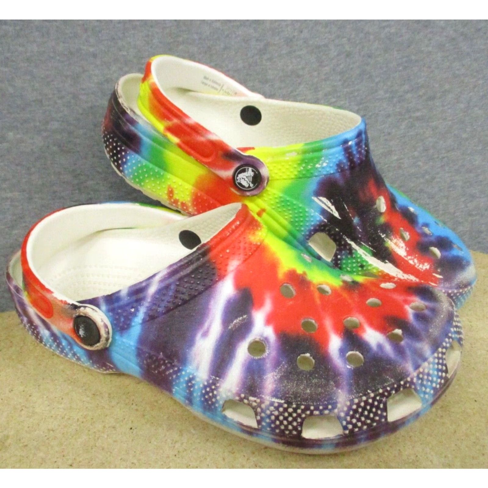 Crocs CROCS Tye Dye Platform Casual Women's 6 Multicolor Waterproof Sandal Size US 6 / IT 36 - 2 Thumbnail