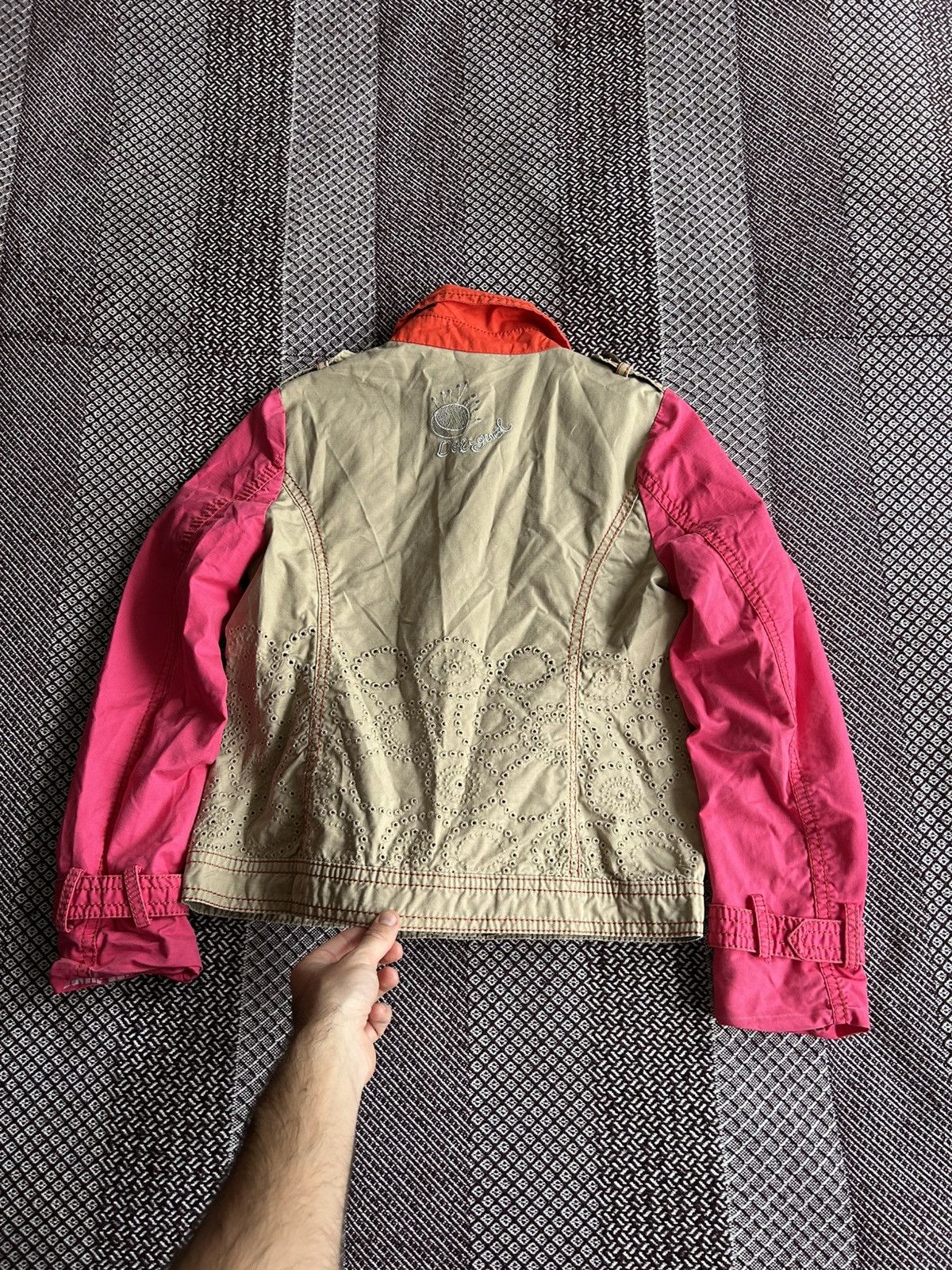 Desigual Vintage Desigual Women Jacket Size 42 Streetwear Solid Style Size M / US 6-8 / IT 42-44 - 13 Thumbnail