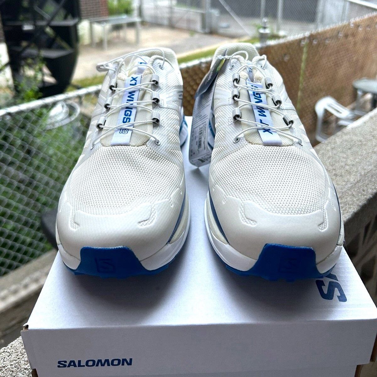 JJJJound × Salomon Salomon XT-Wings 2 JJJJound Lapis Blue Size US 11.5 / EU 44-45 - 2 Thumbnail