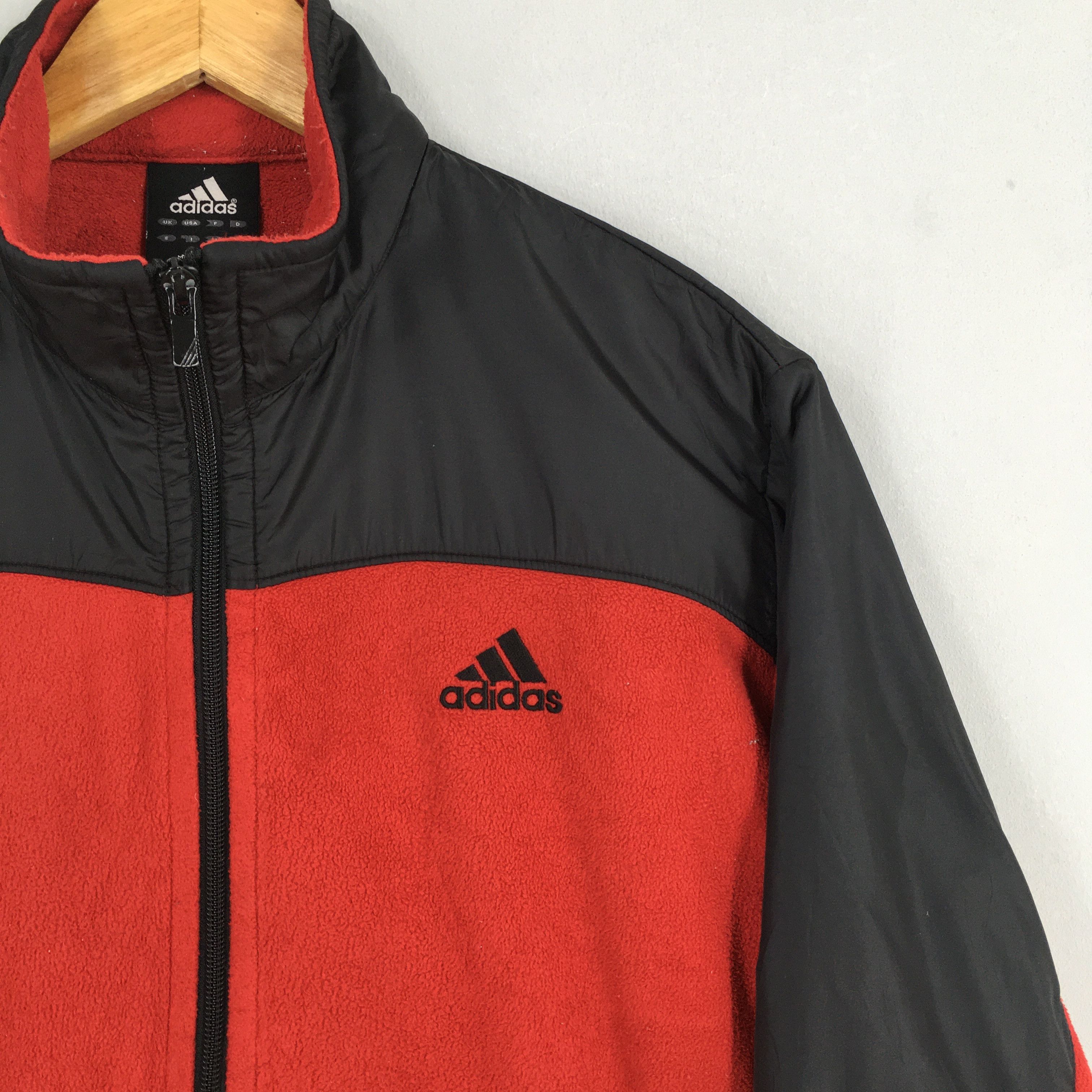 Adidas Vintage Adidas Equipment Fleece Zipper Sweater Large Size US L / EU 52-54 / 3 - 2 Thumbnail