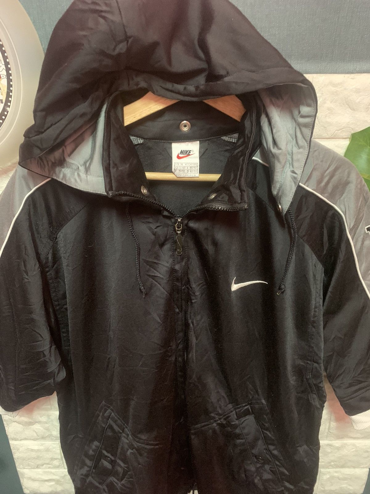 Nike × Vintage RARE!! Shirt Hoodies NIKE Size US M / EU 48-50 / 2 - 4 Thumbnail
