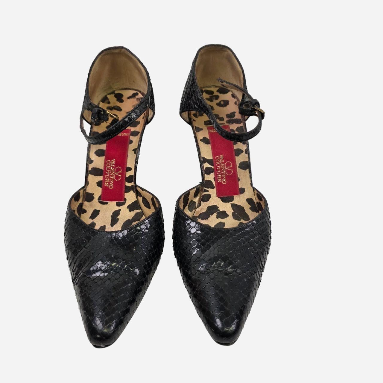 Valentino Valentino Snakeskin Heels Size US 6.5 / IT 36.5 - 3 Thumbnail