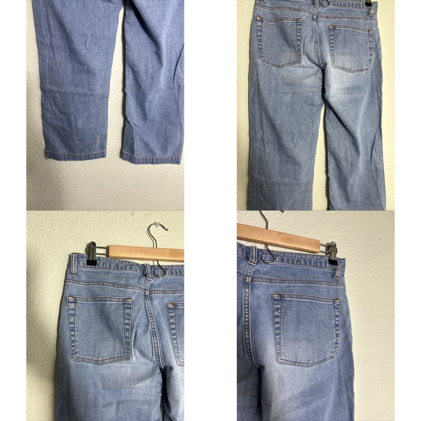 Gap Gap Jeans Womens 8 Light Wash Cropped Bootcut Stretch 30x23 Blue Size 24" / US 00 / IT 34 - 8 Thumbnail