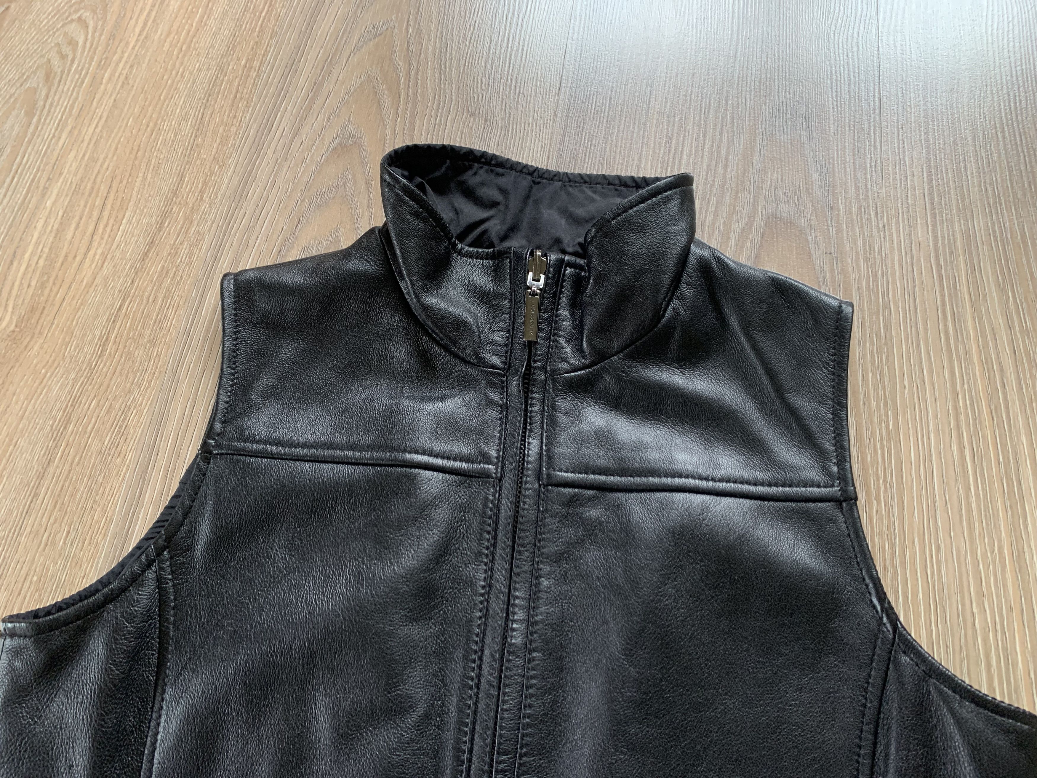 Other Colebrook Outerwear Womens Black Leather Vest Size S / US 4 / IT 40 - 5 Thumbnail