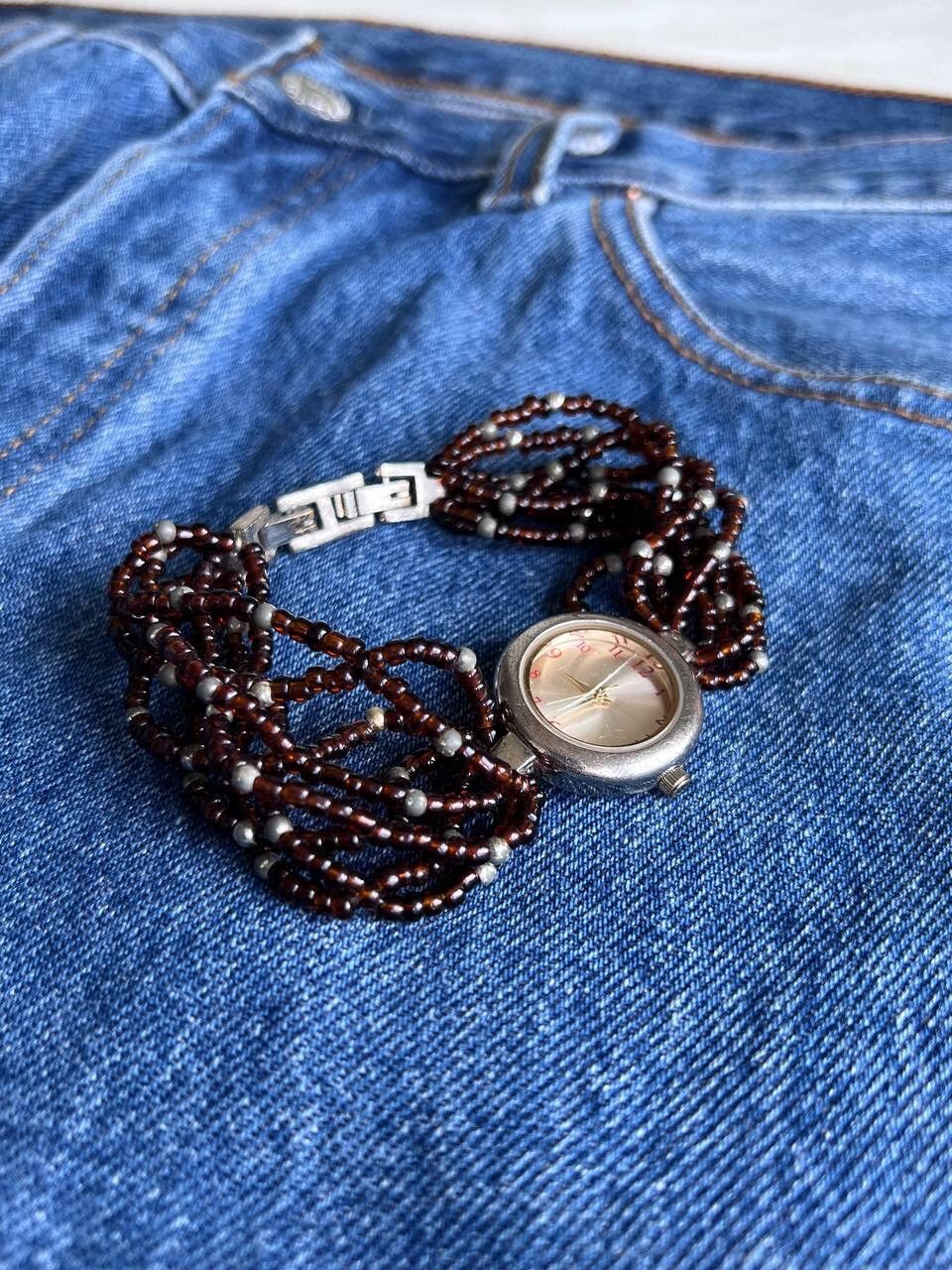 Designer × Japanese Brand × Vintage Vintage futuristic form watch Futuristic bracelet Watches Size ONE SIZE - 2 Thumbnail