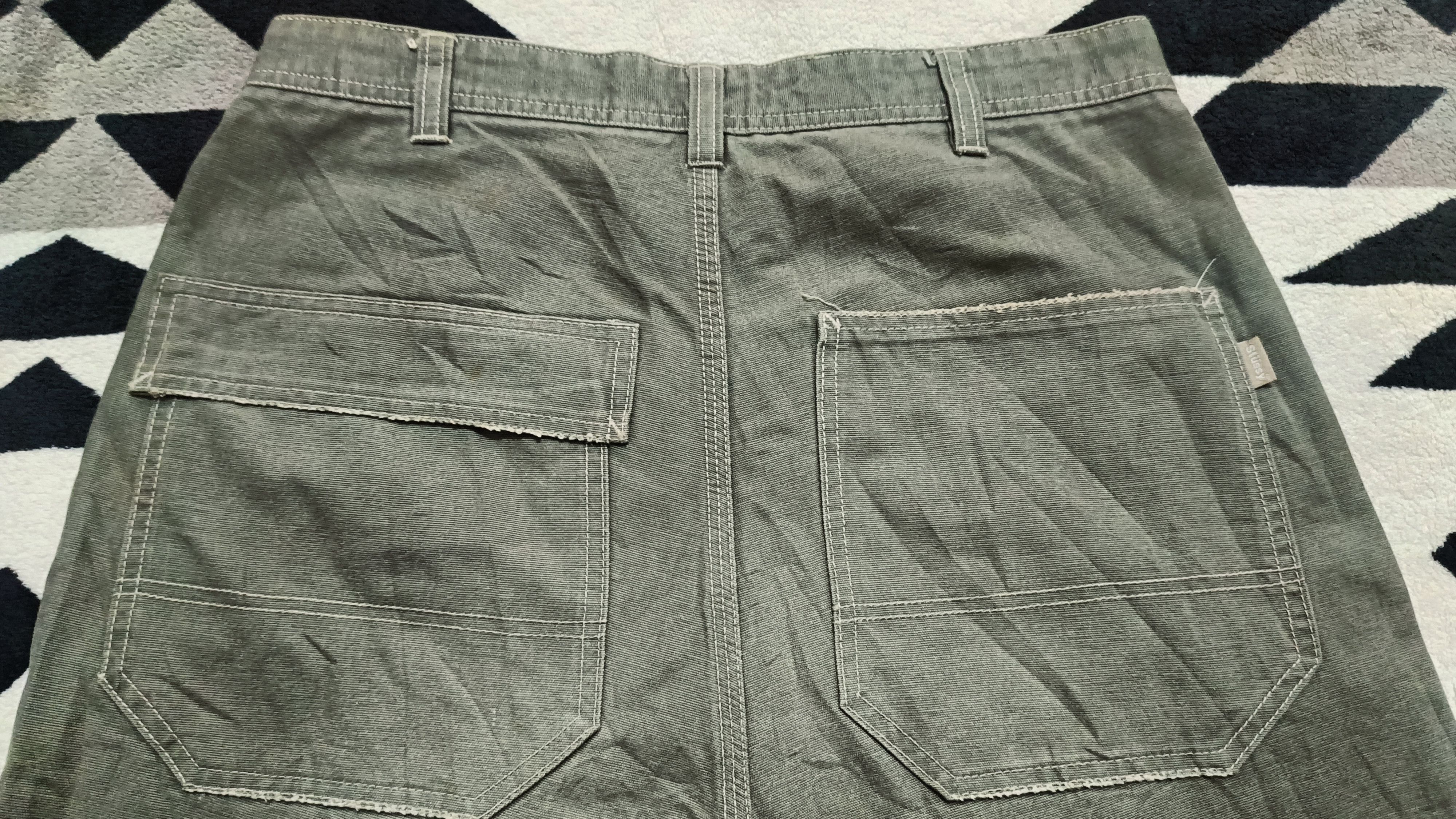 Stussy 🔥🔥 Rare Stussy Carpenters Army Green Pant Size US 32 / EU 48 - 6 Thumbnail