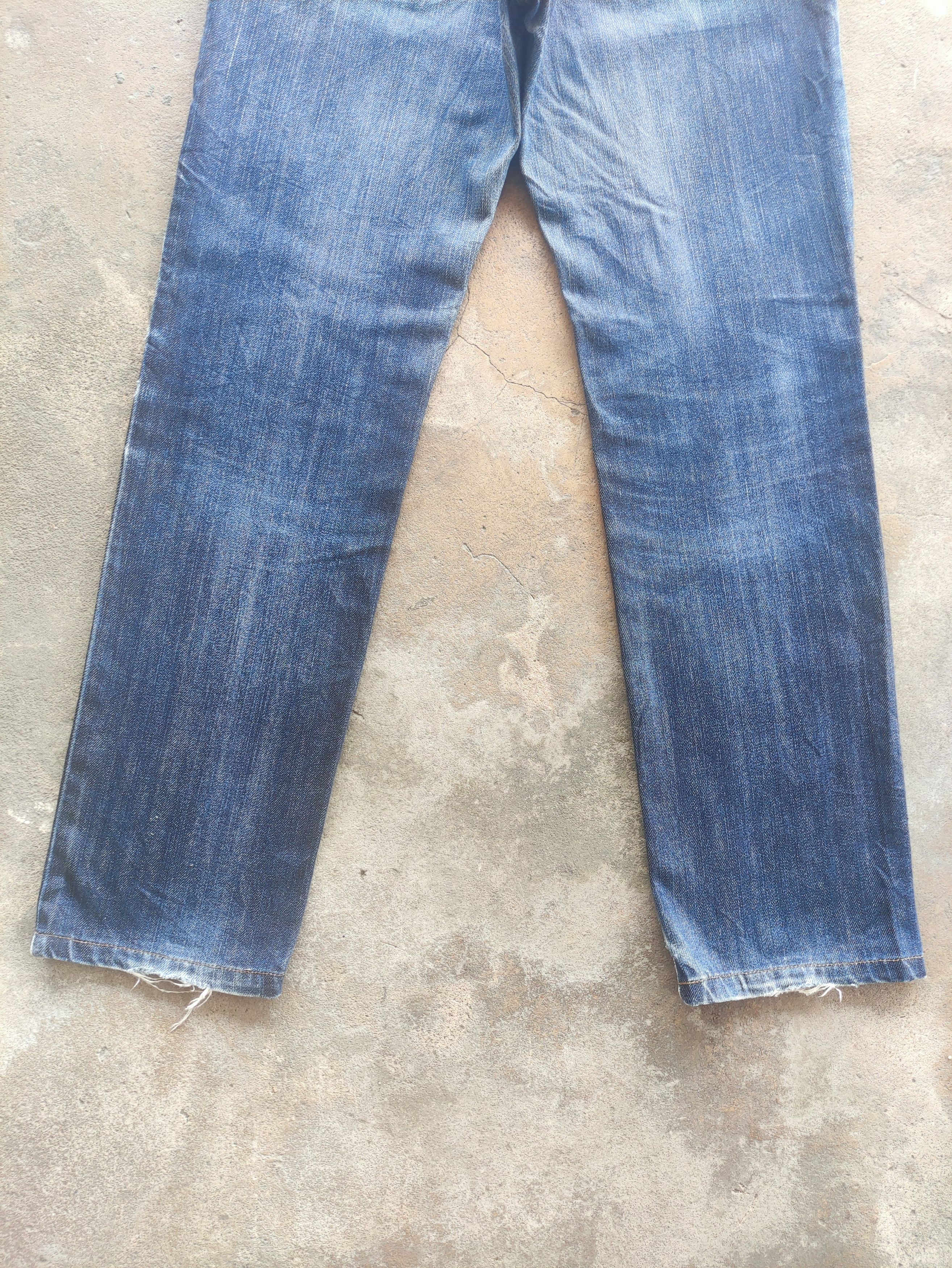Edwin × Jean × Vintage W32💥 Vintage Edwin 402 Made In Japan Distressed Faded Pants Size US 32 / EU 48 - 12 Thumbnail