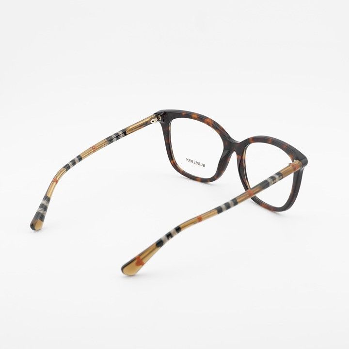 Burberry Burberry BE2430 4216 Women Eyeglasses Havana 53mm Size ONE SIZE - 8 Thumbnail