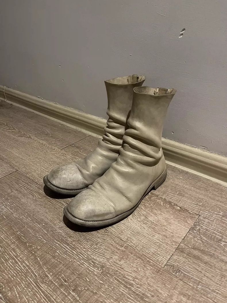 Guidi Guidi 988 Beige Leather Boots- dmc Size US 10.5 / EU 43-44 - 1 Thumbnail