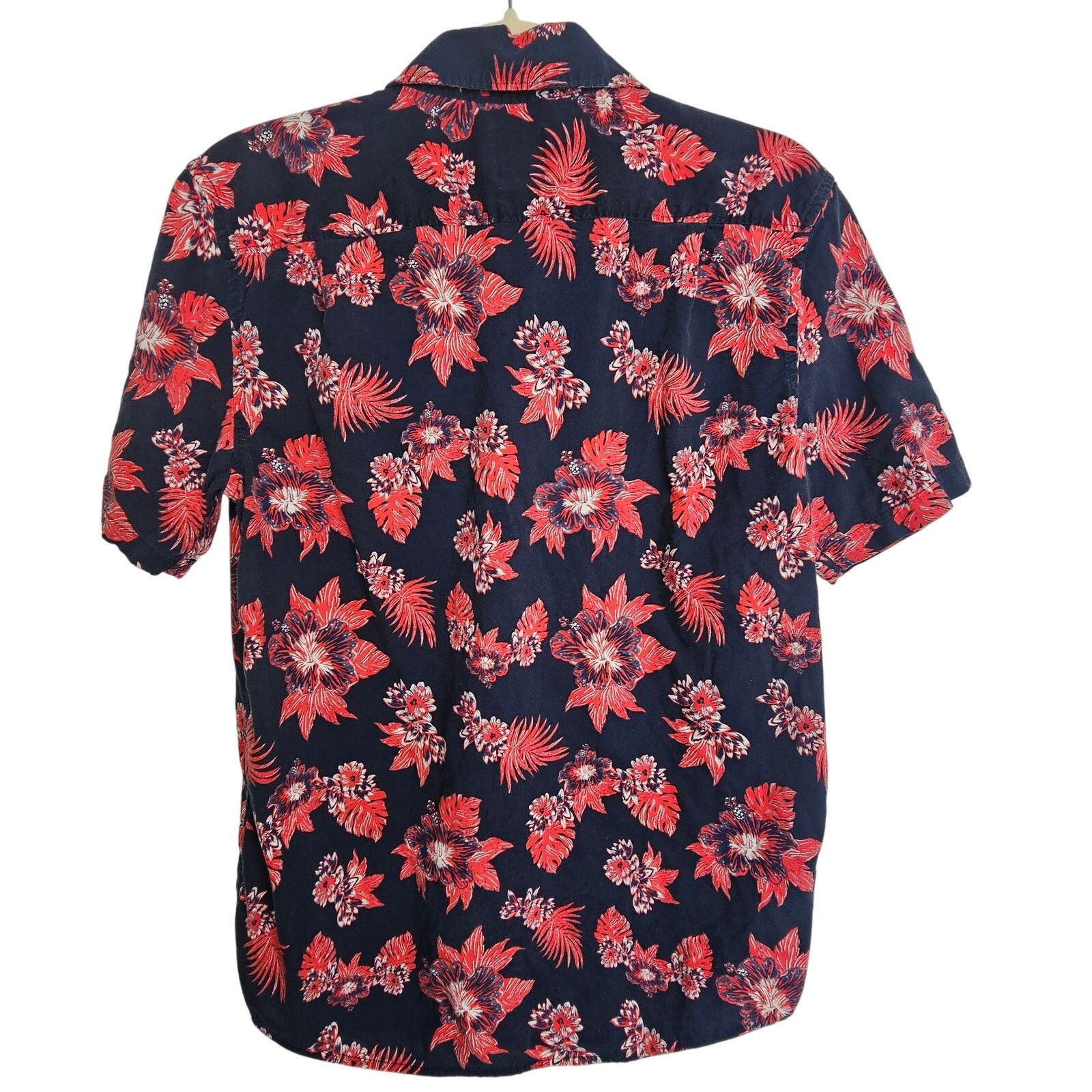 RVCA RVCA Mens Floral Button Front Shirt Size S Slim Fit Tropical Size US S / EU 44-46 / 1 - 7 Thumbnail
